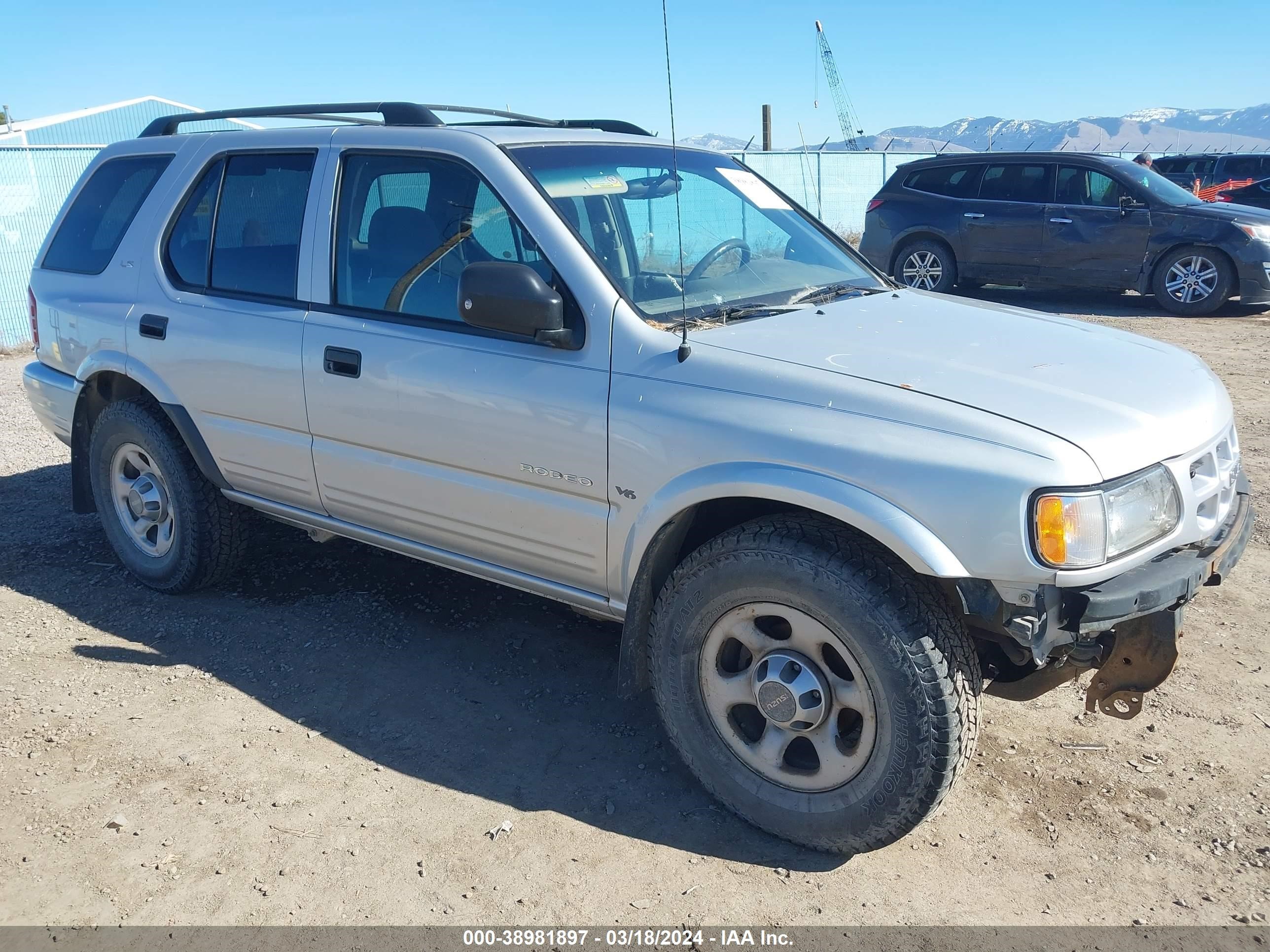 ISUZU RODEO 2001 4s2dm58w314343797