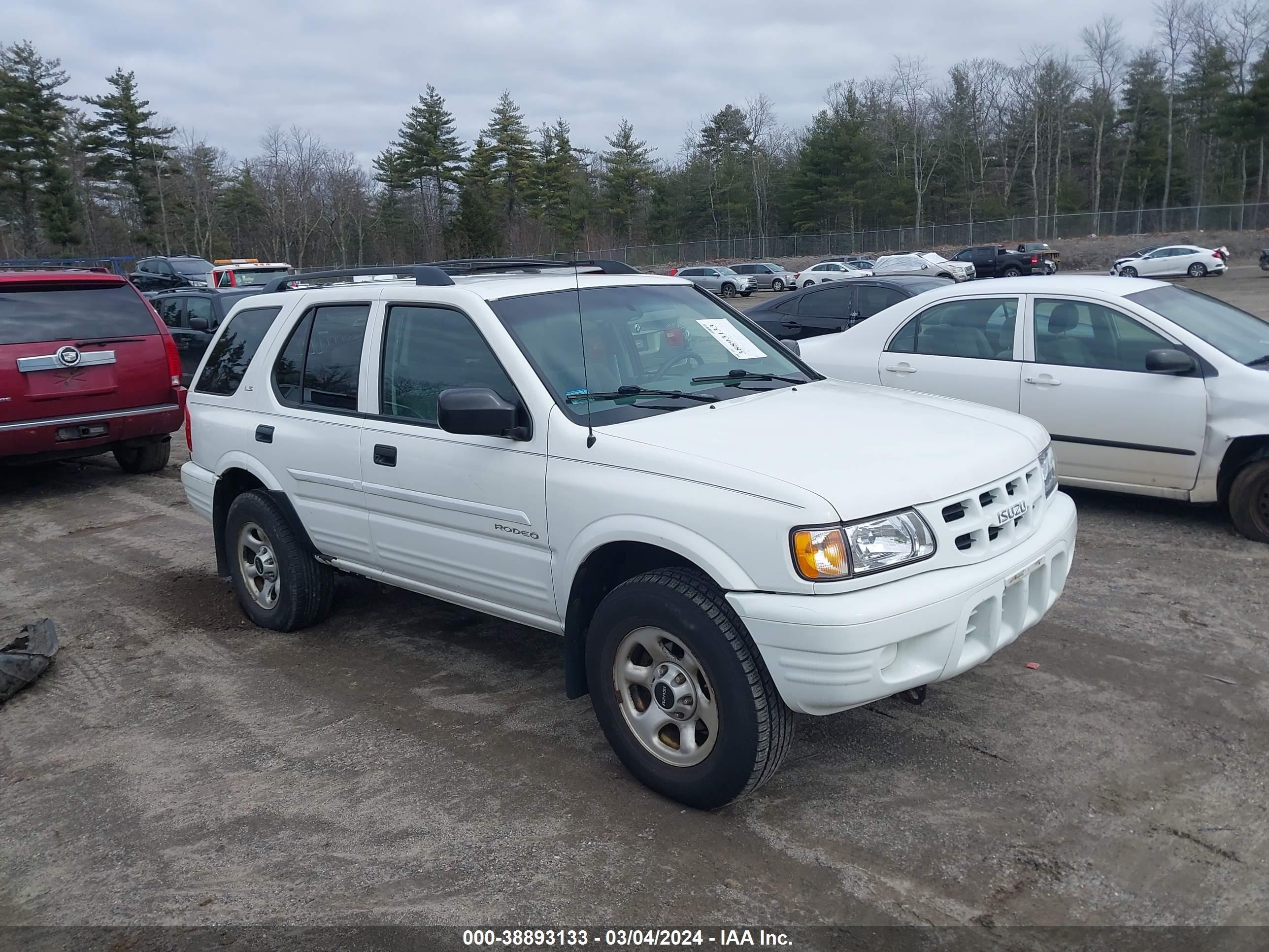 ISUZU RODEO 2002 4s2dm58w724315938