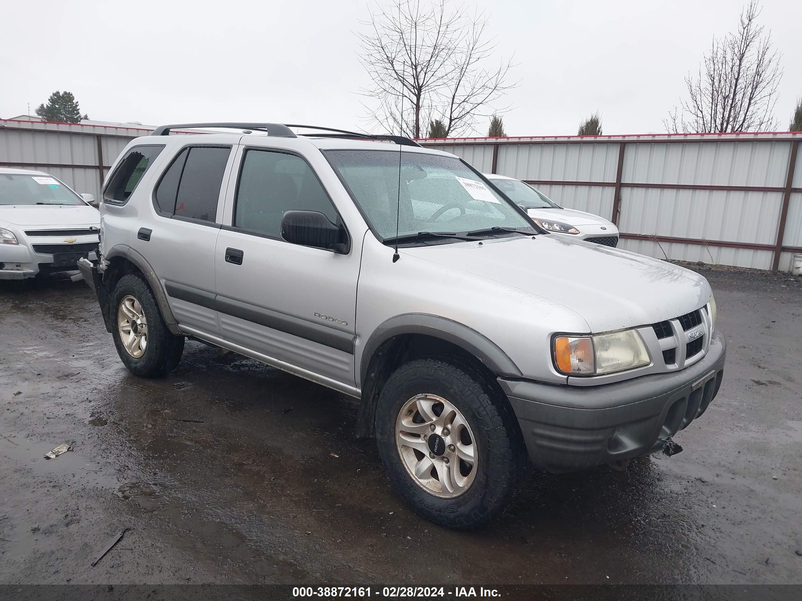 ISUZU RODEO 2003 4s2dm58wx34309018