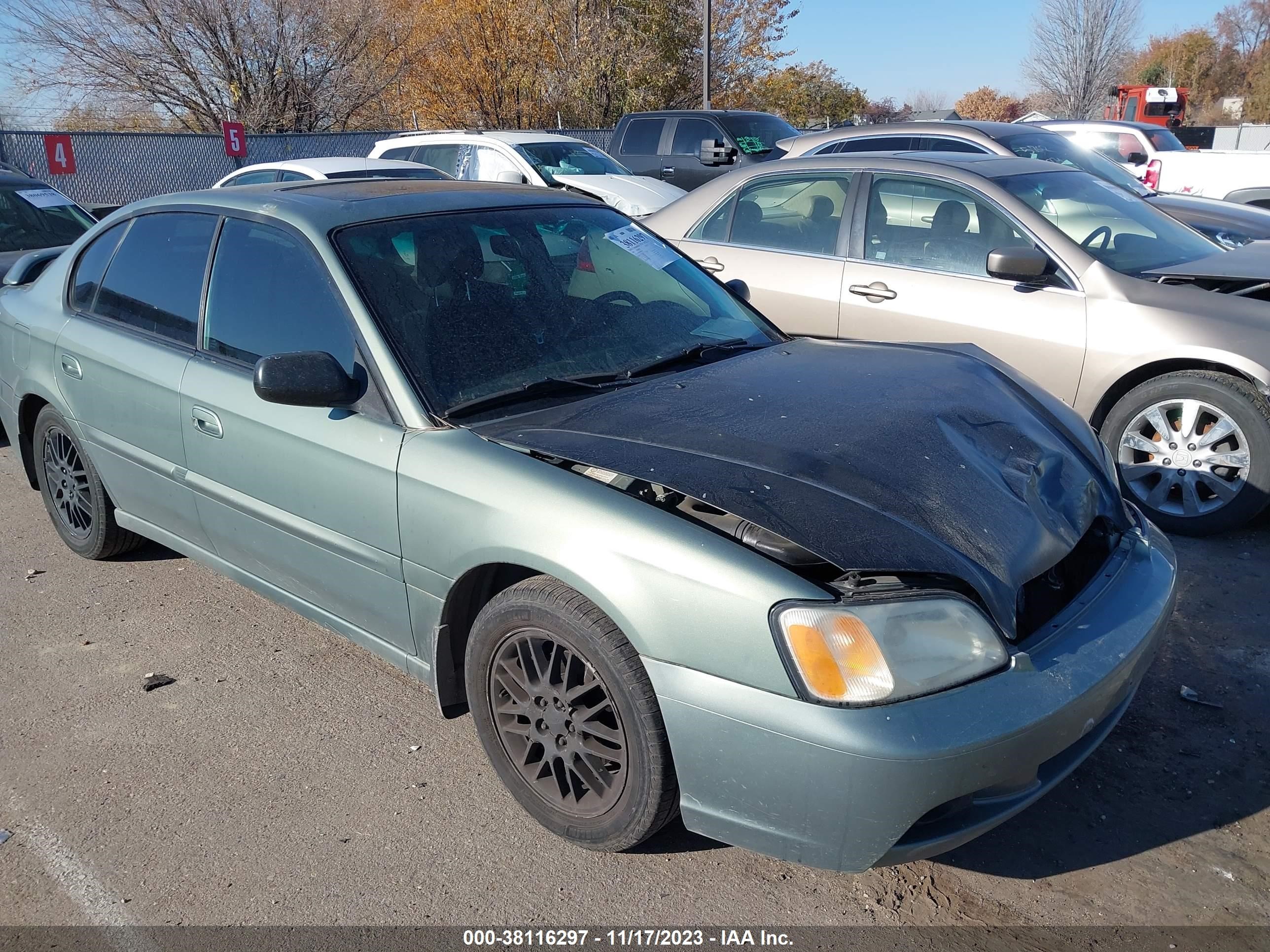 SUBARU LEGACY 2003 4s3be635837203556