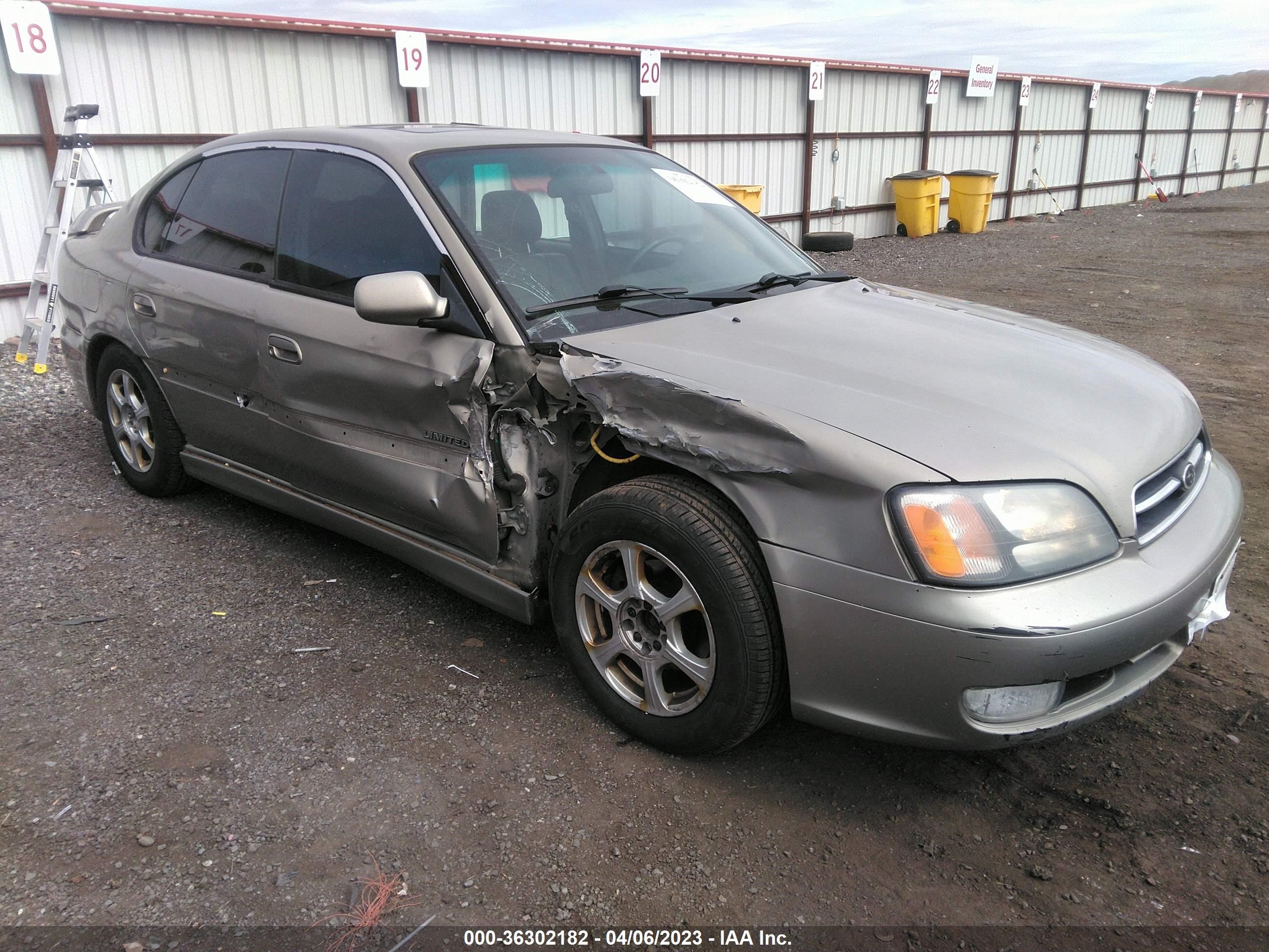 SUBARU LEGACY 2001 4s3be656017205210