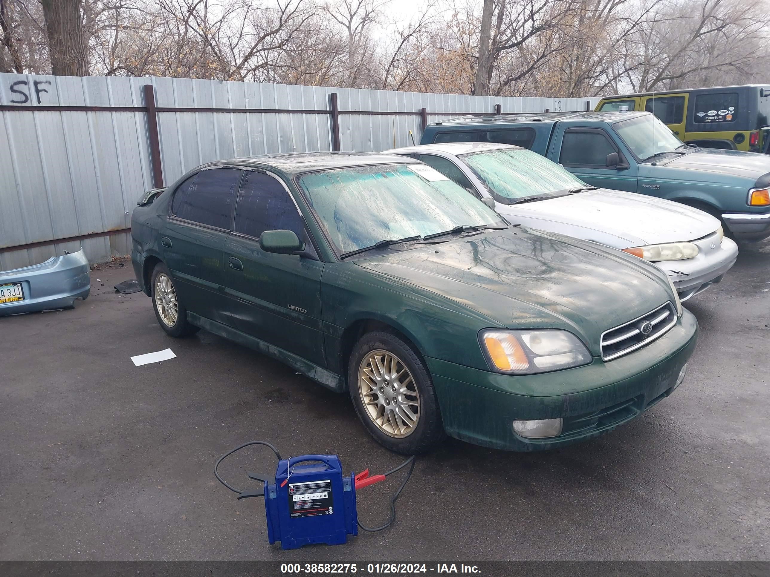 SUBARU LEGACY 2001 4s3be656116206985