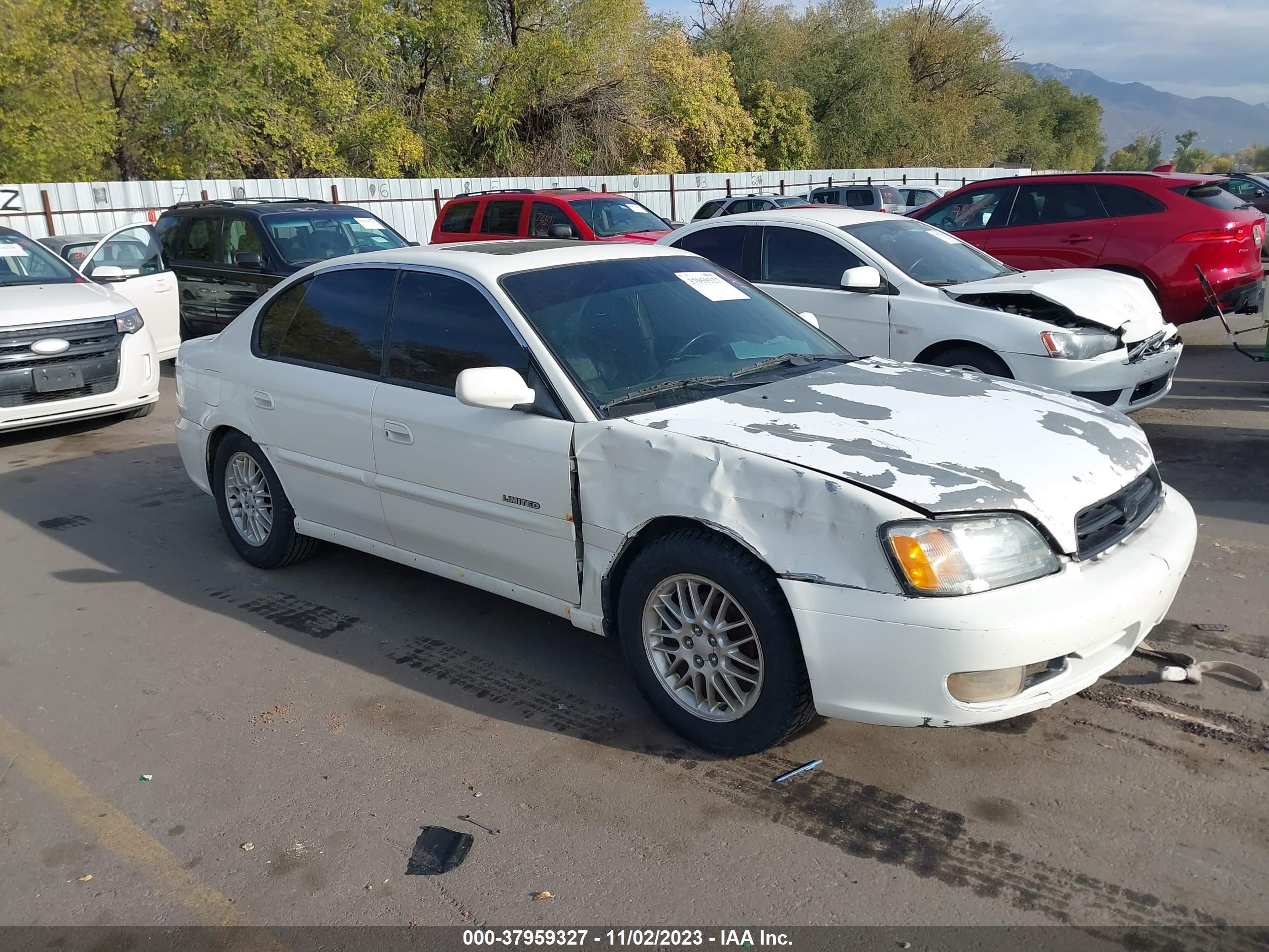 SUBARU LEGACY 2001 4s3be656216216117