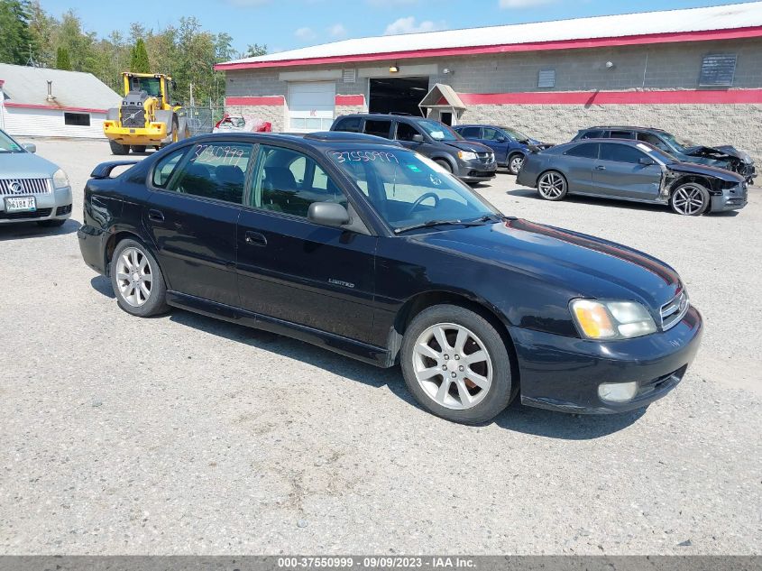 SUBARU LEGACY 2002 4s3be656527210534