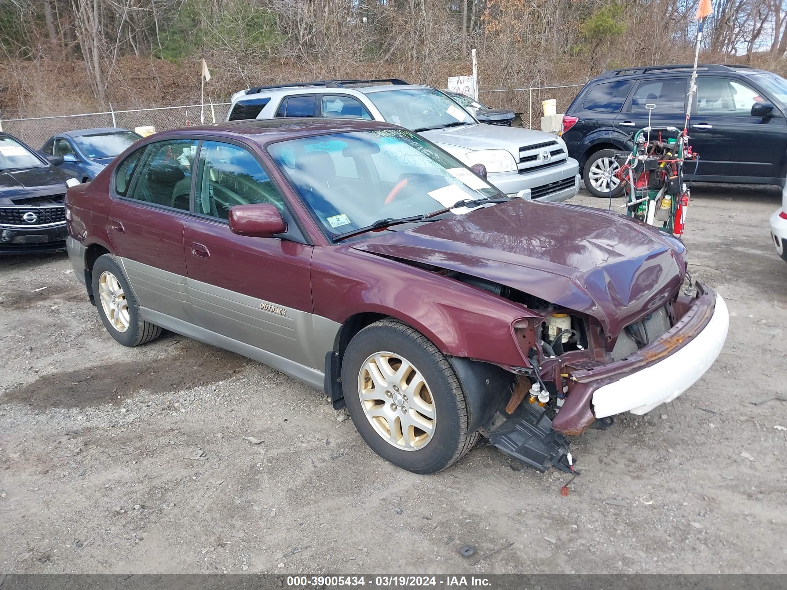 SUBARU OUTBACK 2000 4s3be6860y7205343