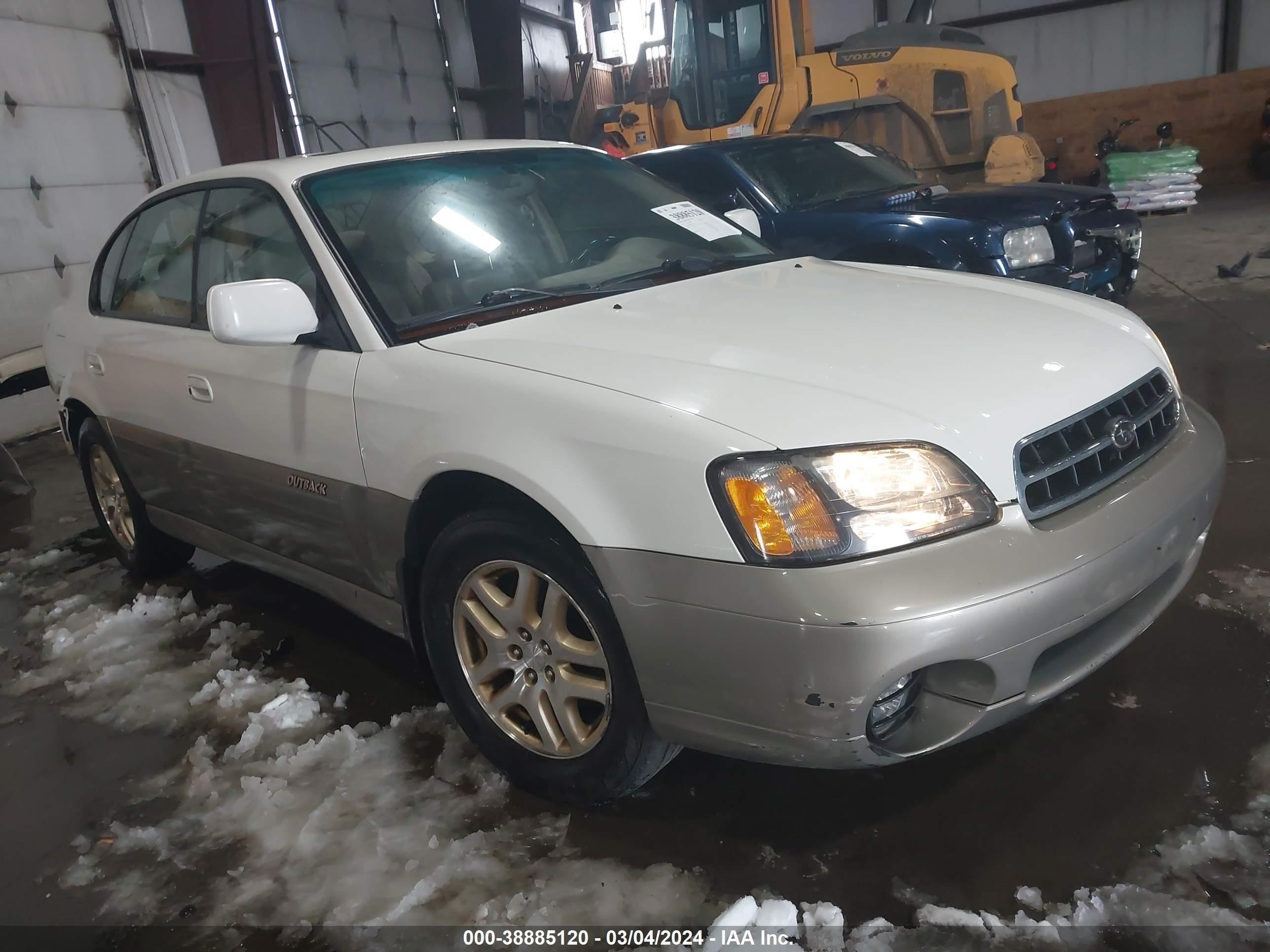 SUBARU OUTBACK 2001 4s3be686417211894