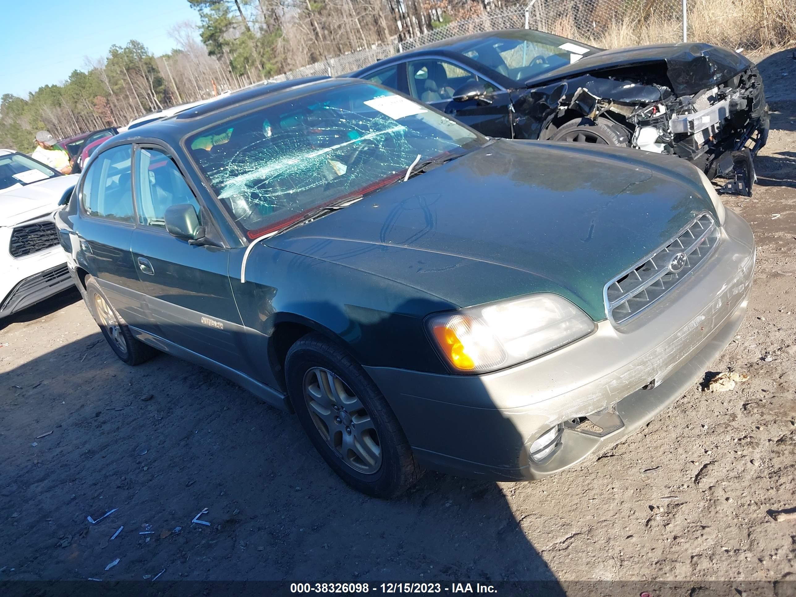 SUBARU OUTBACK 2000 4s3be6864y7213655