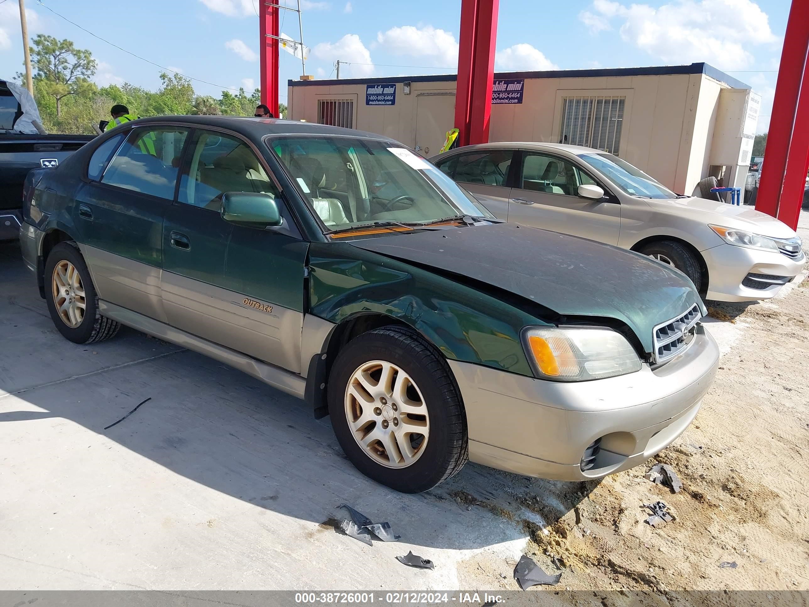 SUBARU LEGACY 2001 4s3be686517215033