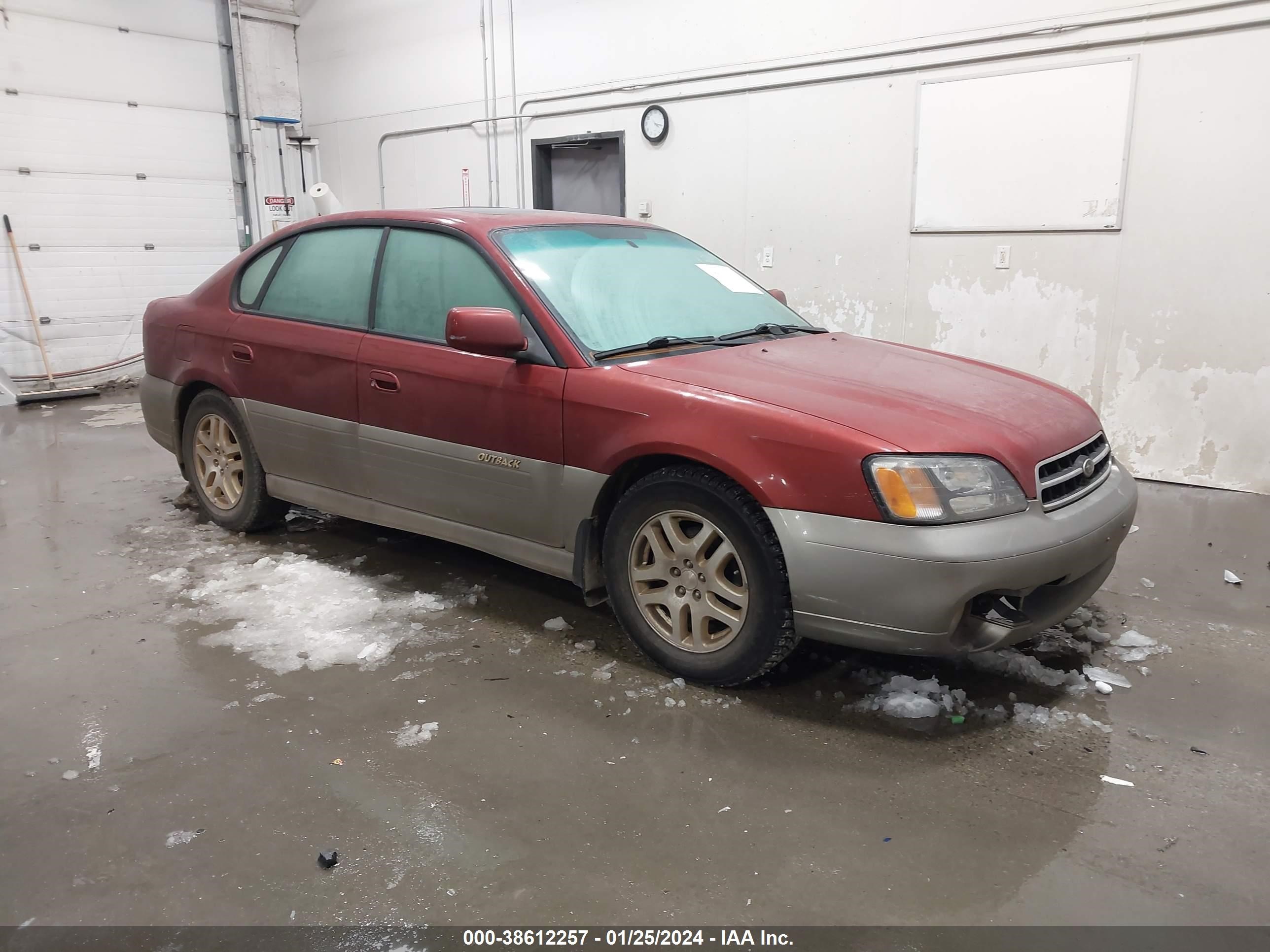 SUBARU LEGACY 2002 4s3be686627214989