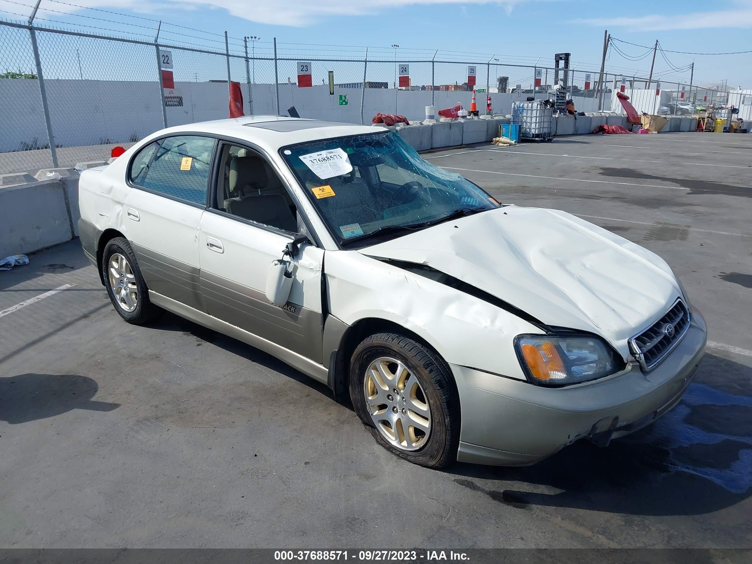 SUBARU LEGACY 2003 4s3be686637206554