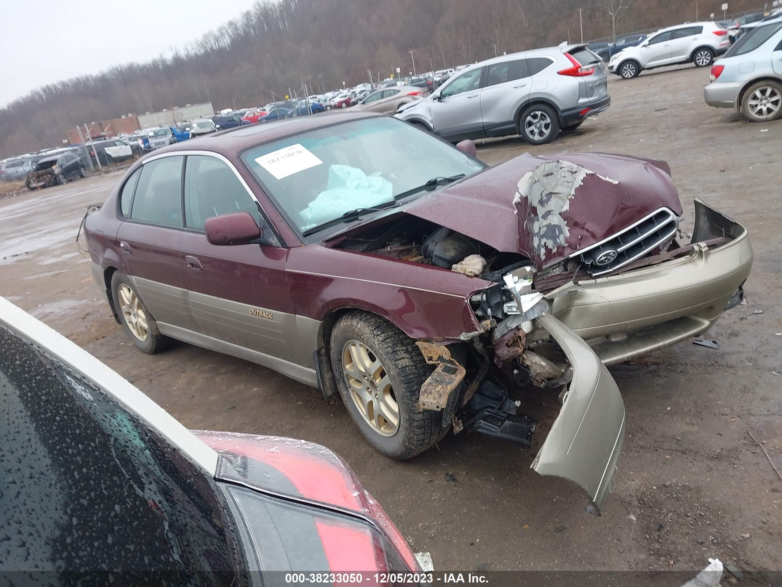 SUBARU OUTBACK 2000 4s3be686xy7205625