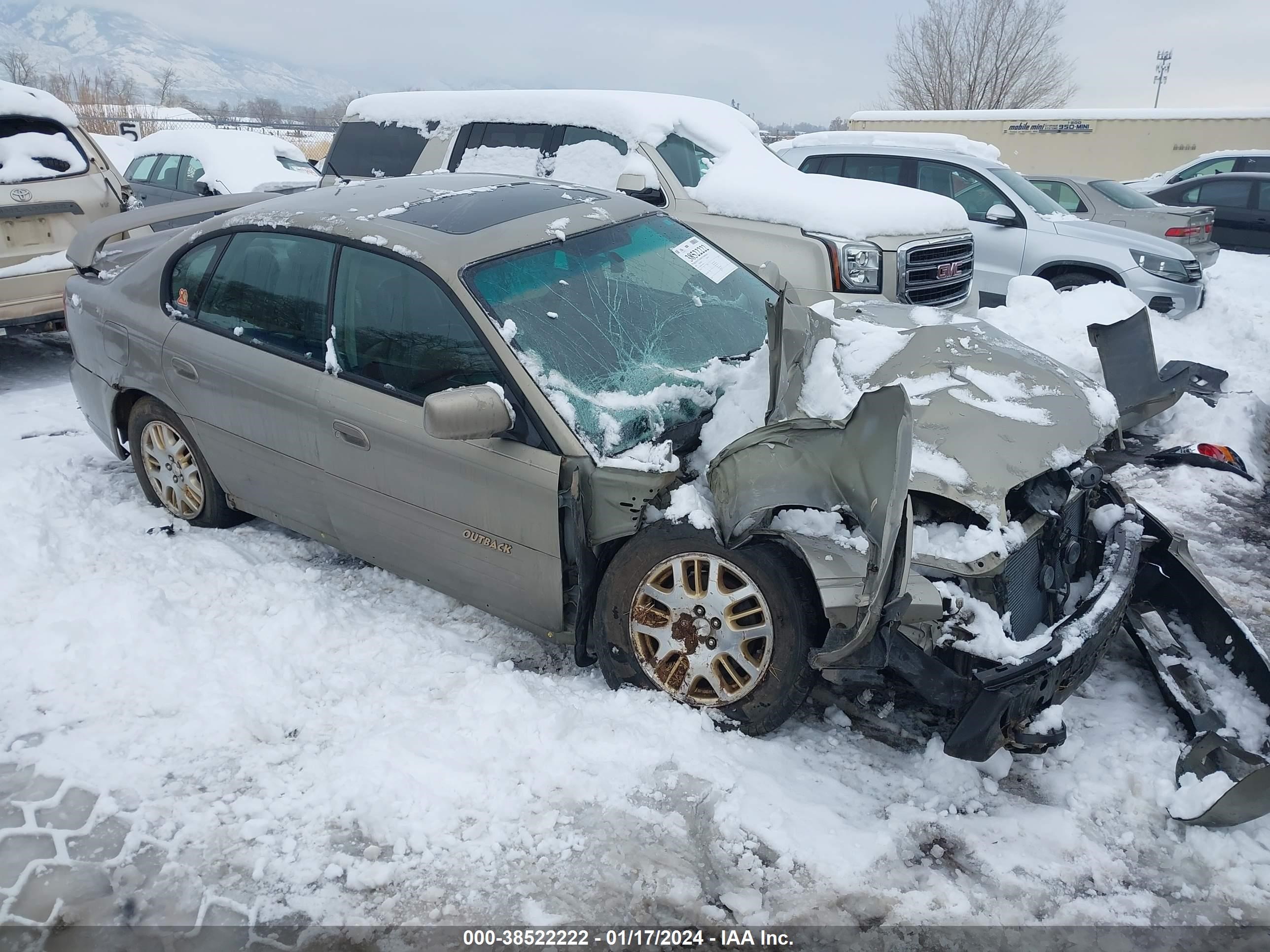 SUBARU LEGACY 2003 4s3be896437209043