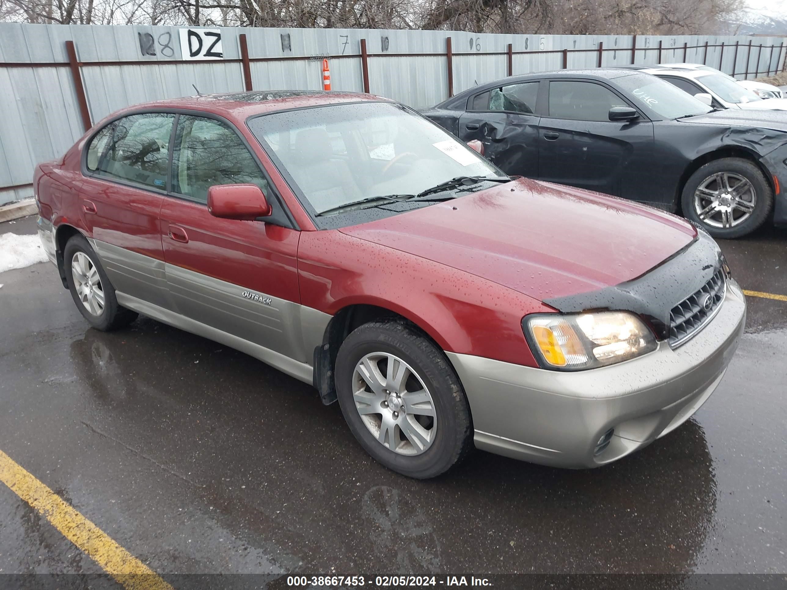 SUBARU OUTBACK 2004 4s3be896647200782