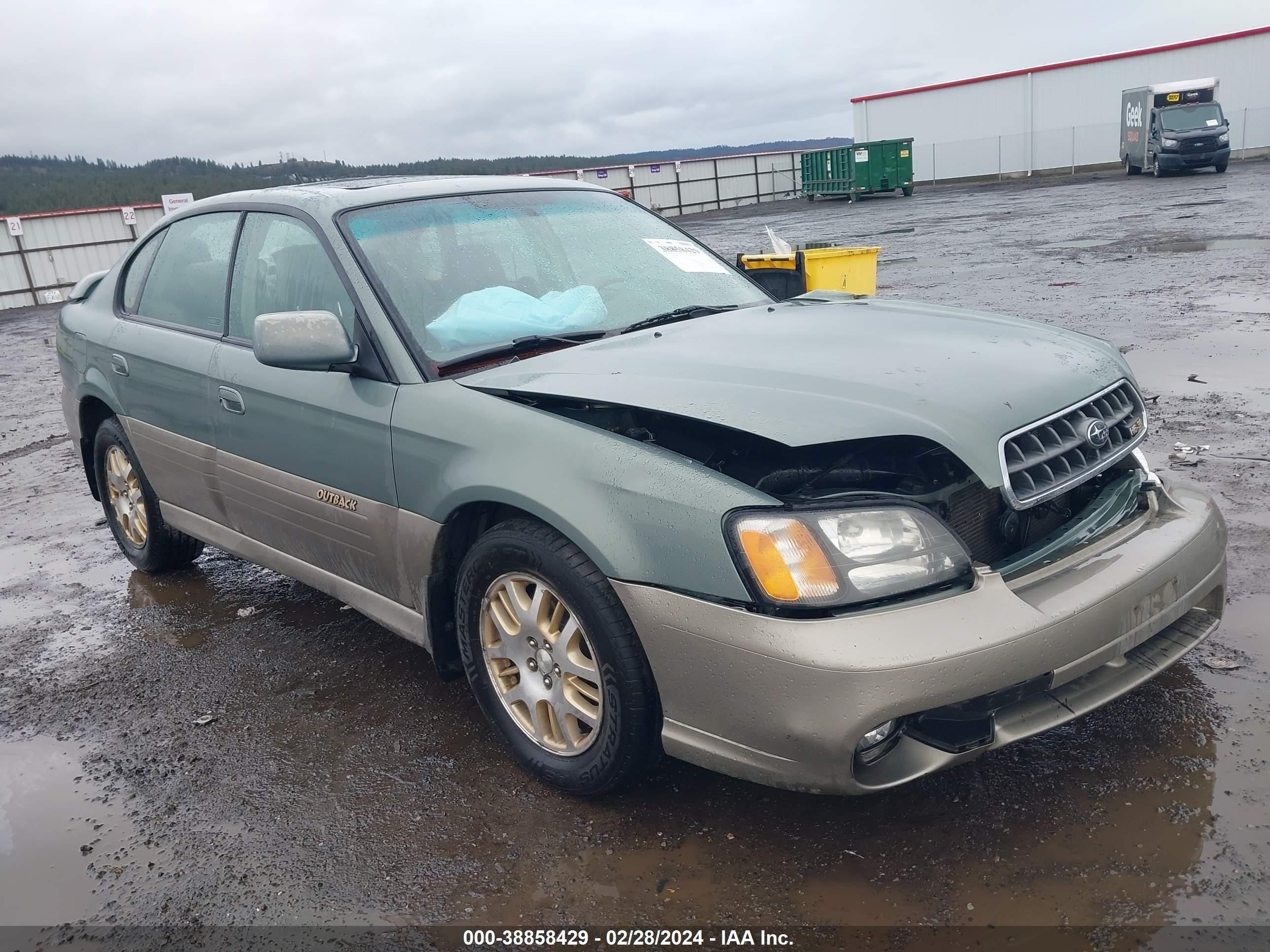 SUBARU OUTBACK 2003 4s3be896937206221