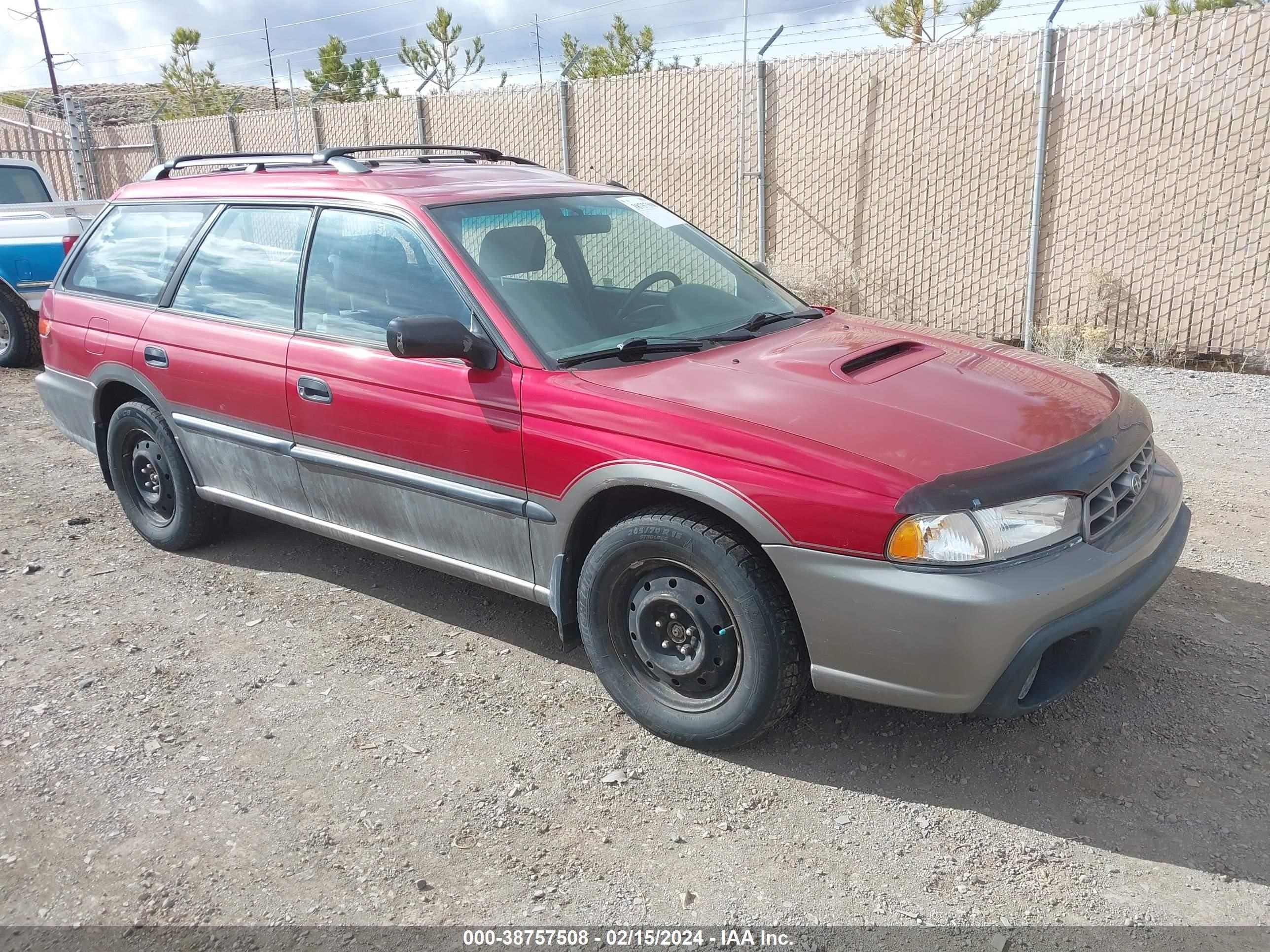 SUBARU LEGACY 1998 4s3bg6852w6619535