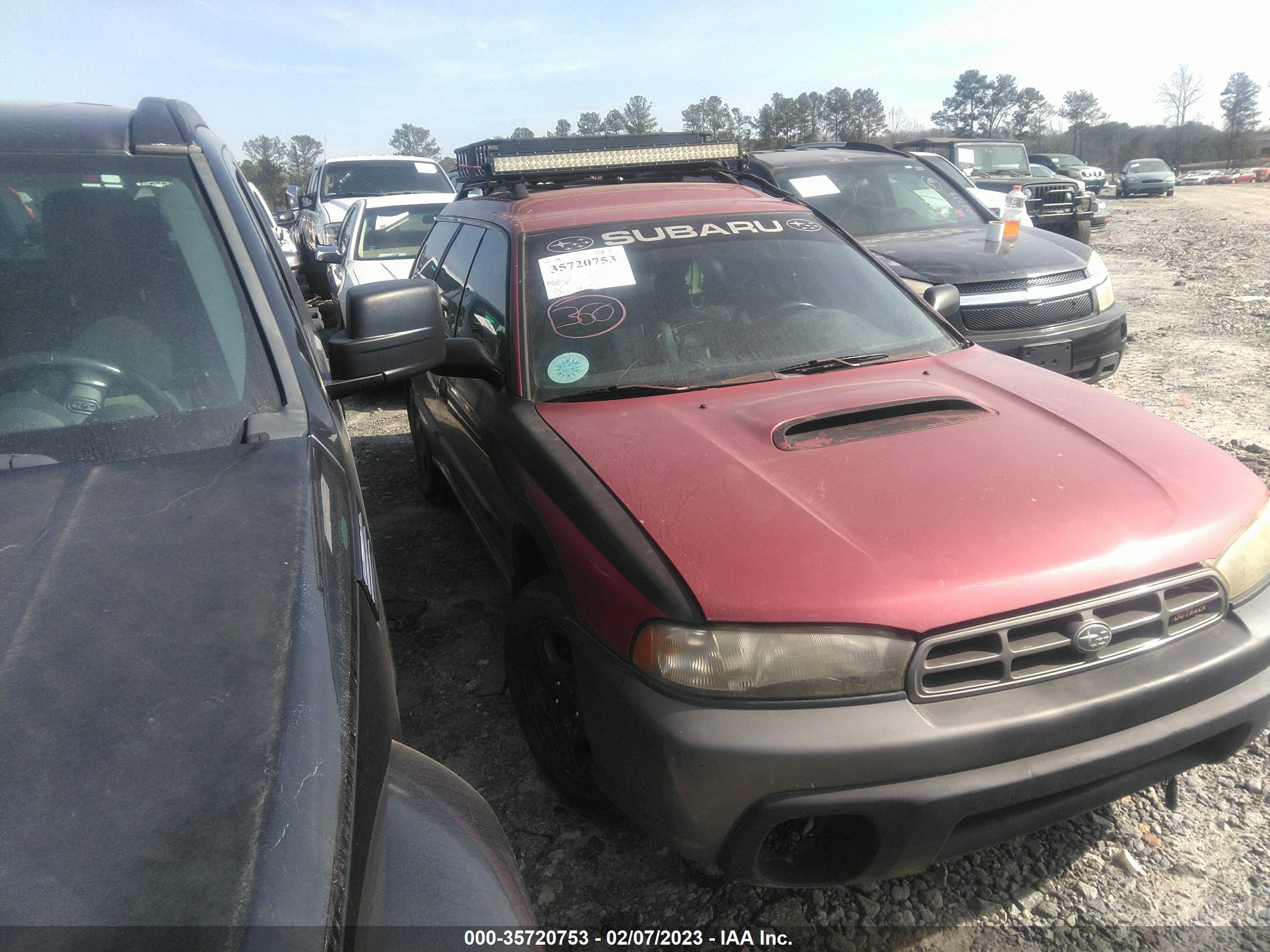 SUBARU LEGACY 1997 4s3bg6856v7624858