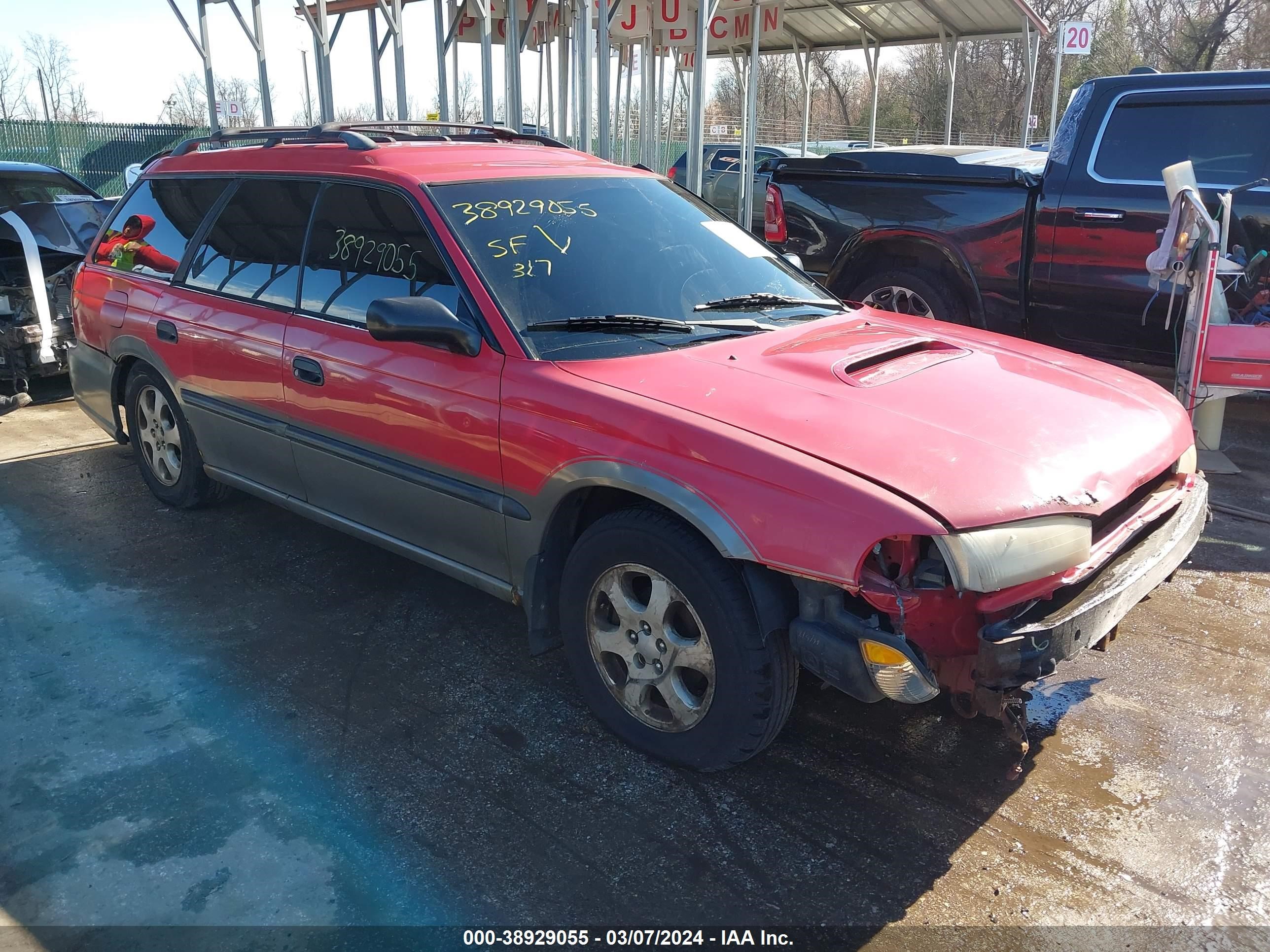 SUBARU LEGACY 1999 4s3bg6858x7645102