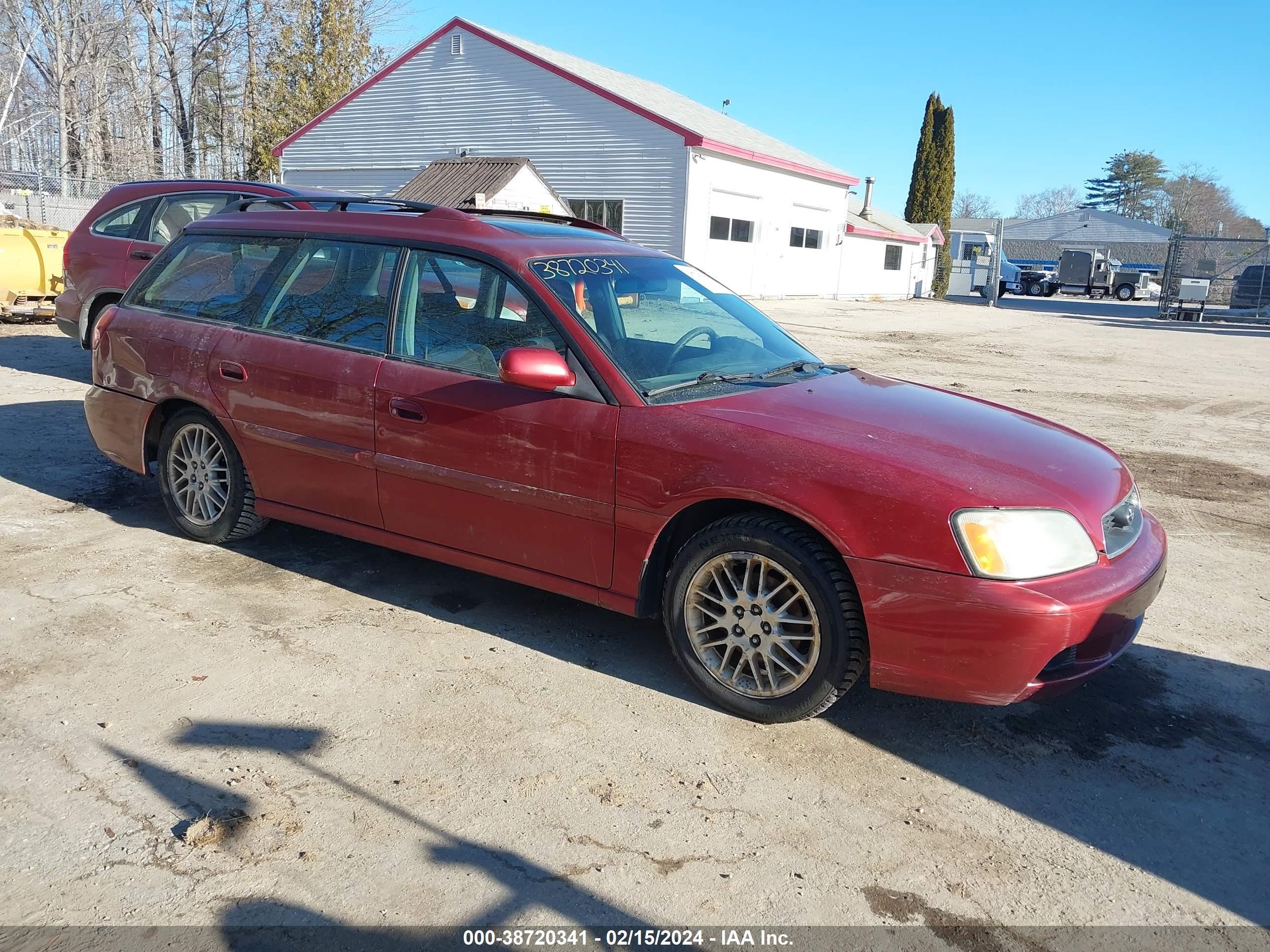 SUBARU LEGACY 2004 4s3bh625447305074