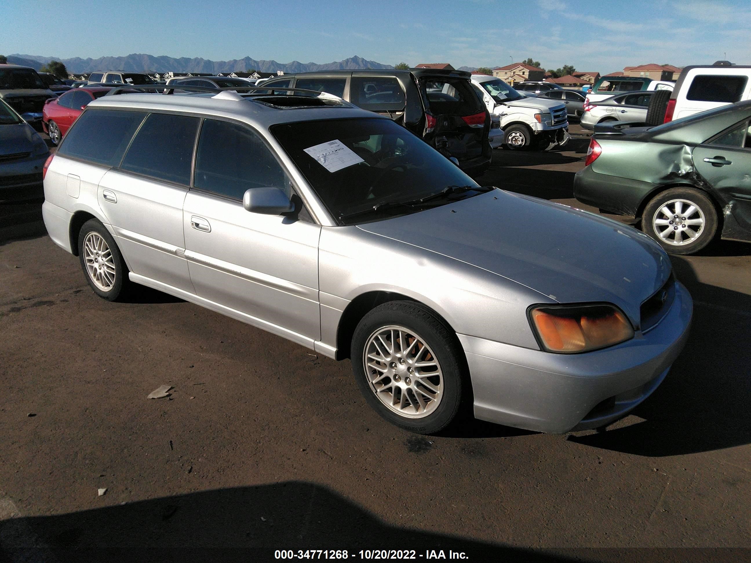 SUBARU LEGACY 2004 4s3bh625847304073