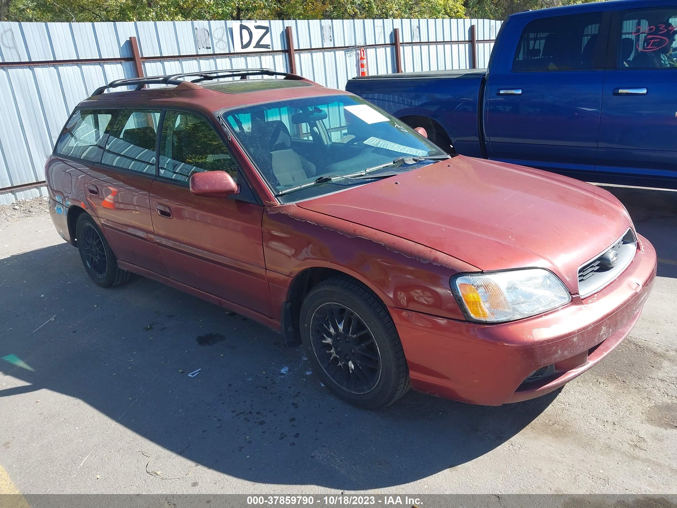 SUBARU LEGACY 2003 4s3bh635136307707