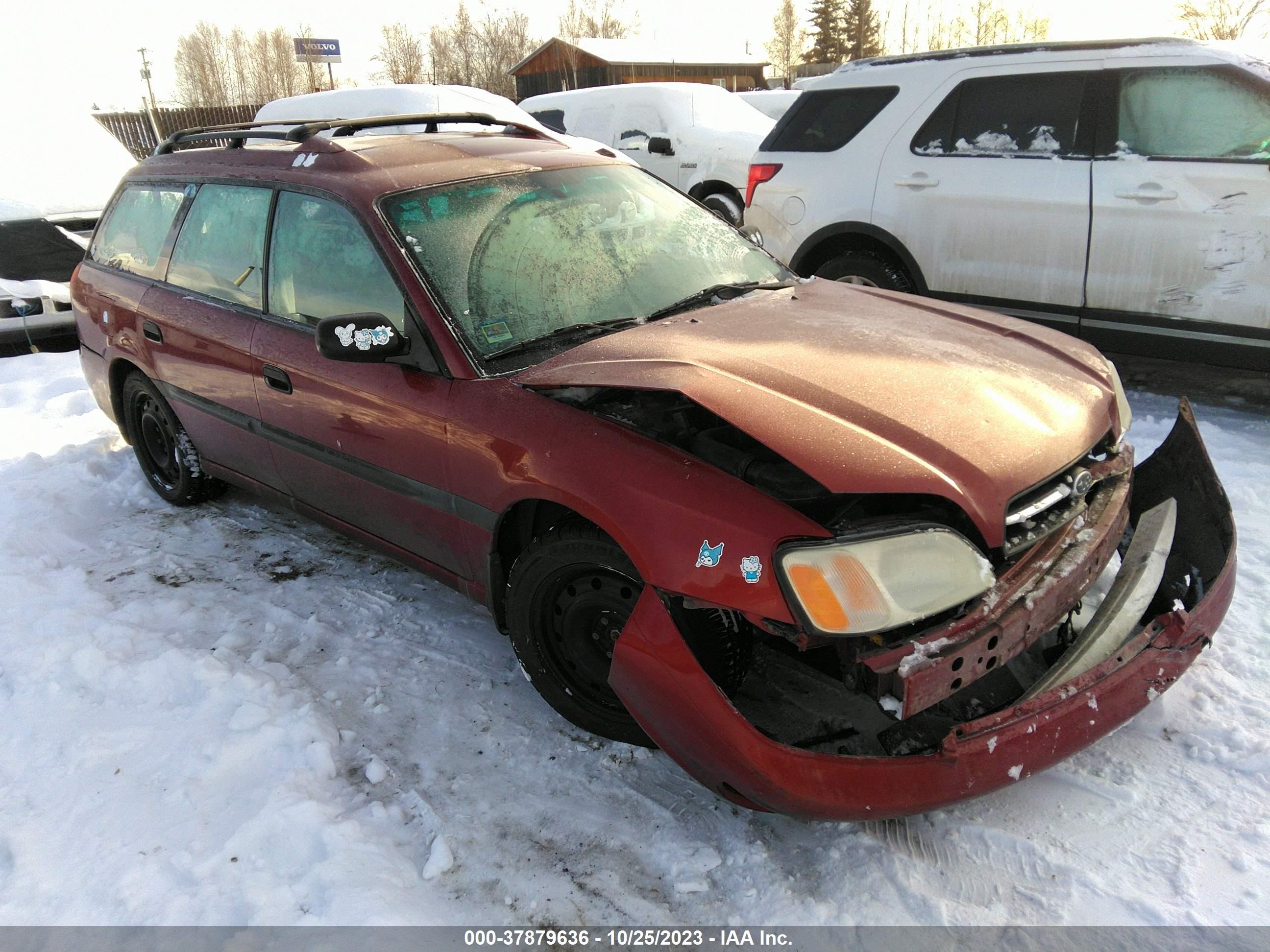 SUBARU LEGACY 2002 4s3bh635927310766