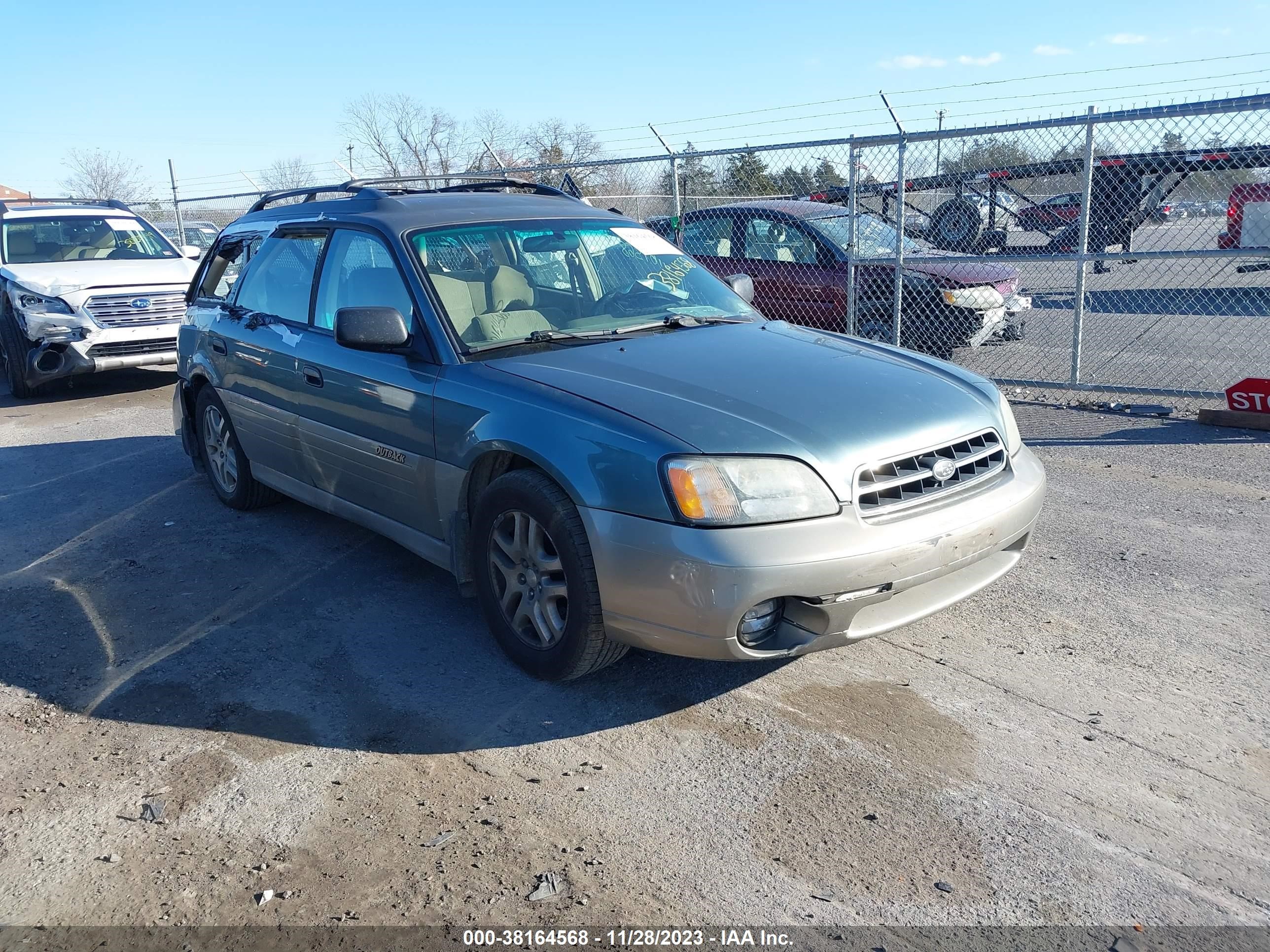 SUBARU LEGACY 2001 4s3bh665017671023