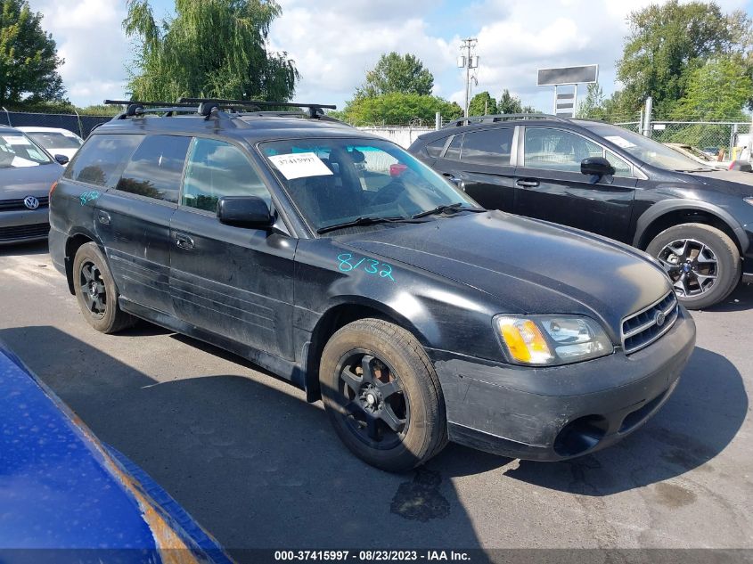 SUBARU LEGACY 2002 4s3bh665026609354