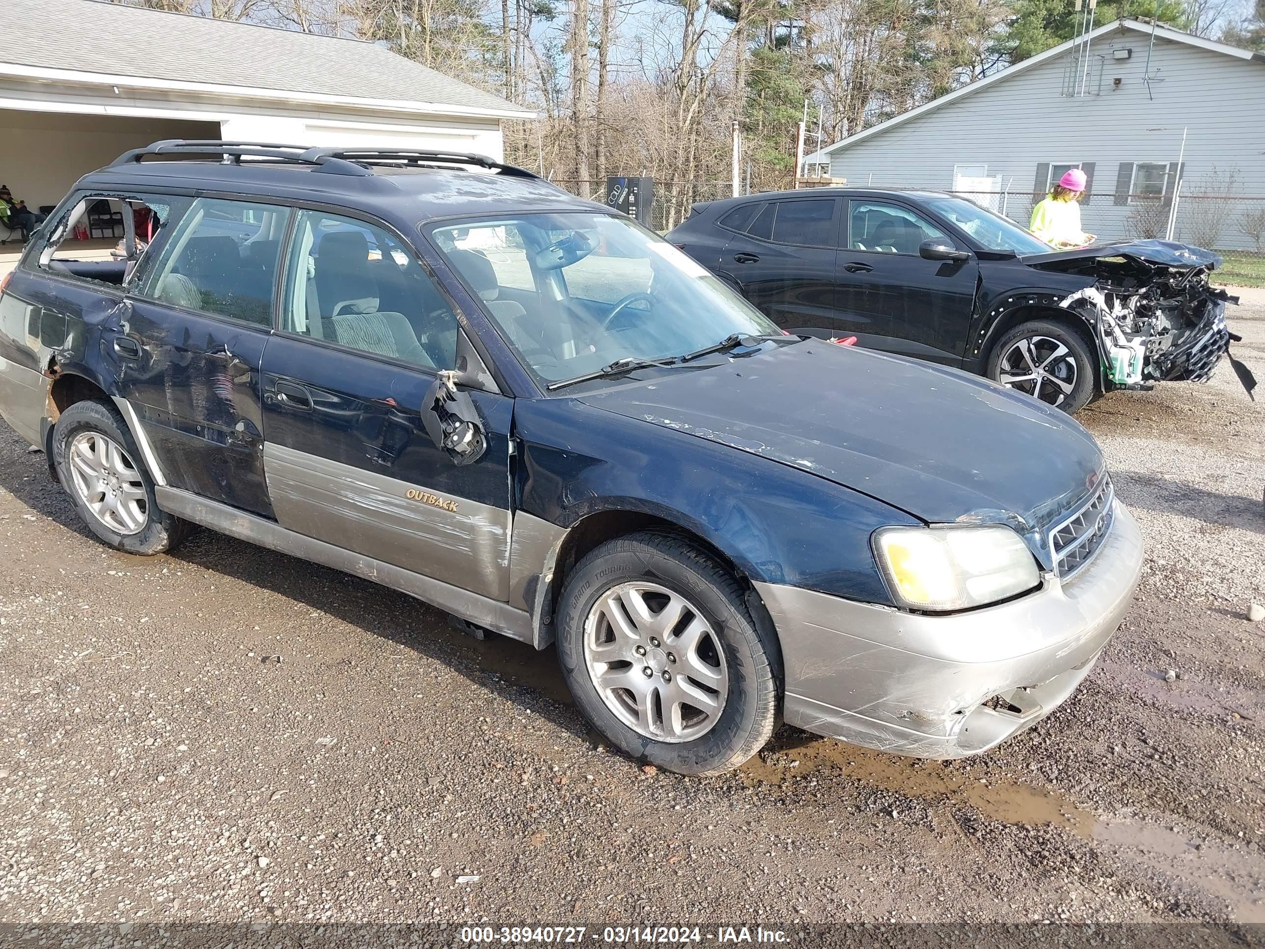 SUBARU OUTBACK 2002 4s3bh665027630795