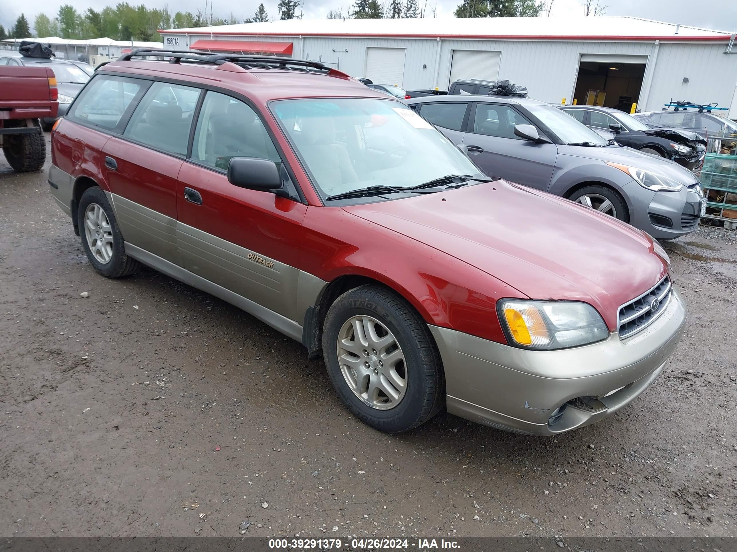 SUBARU OUTBACK 2002 4s3bh665027632840