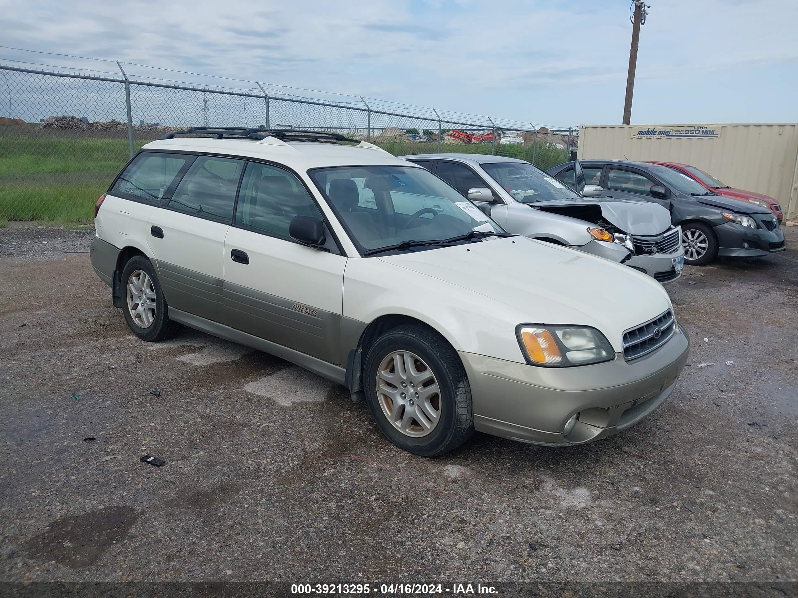 SUBARU OUTBACK 2002 4s3bh665027648701