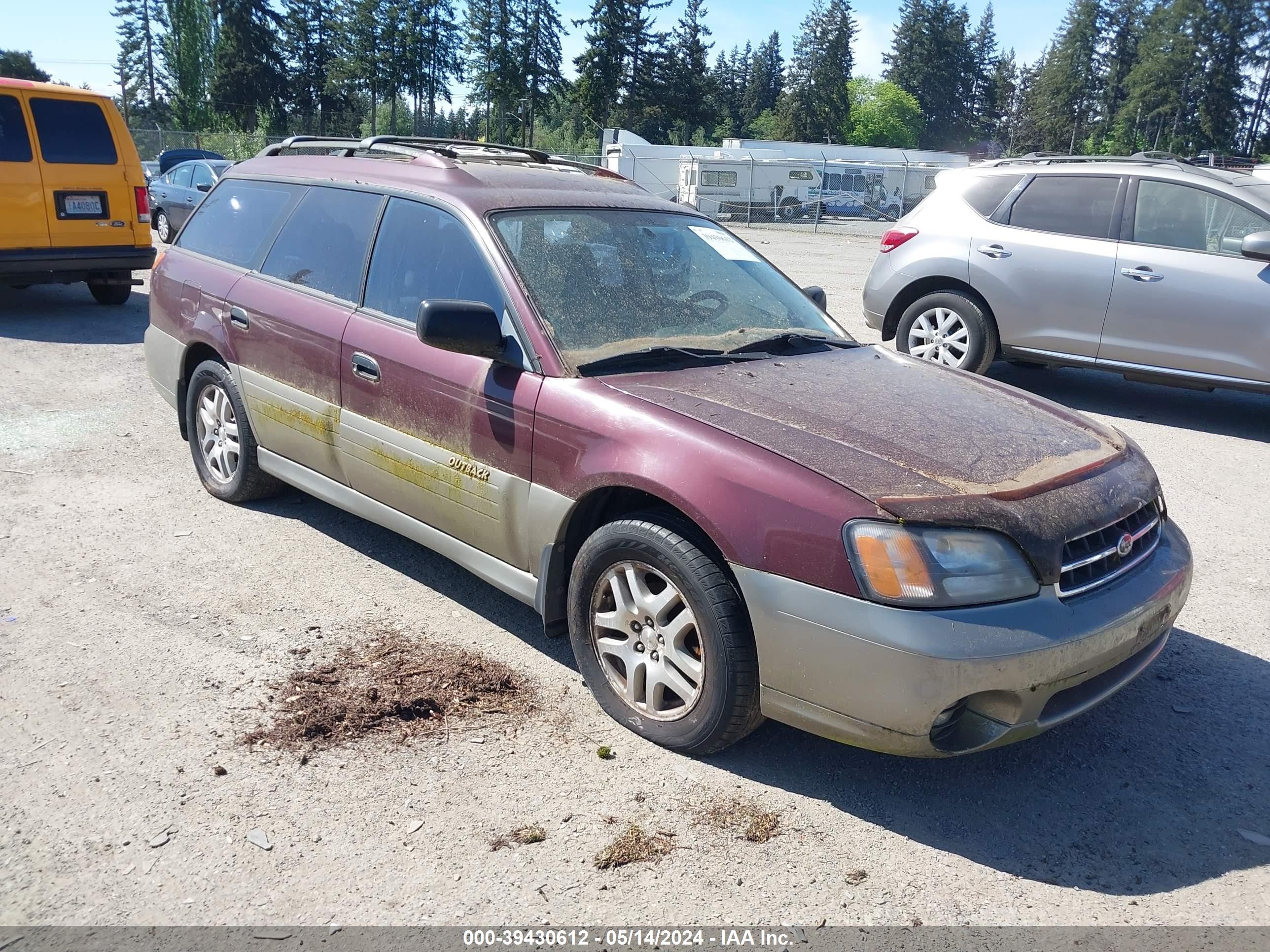 SUBARU OUTBACK 2000 4s3bh6651y7646593