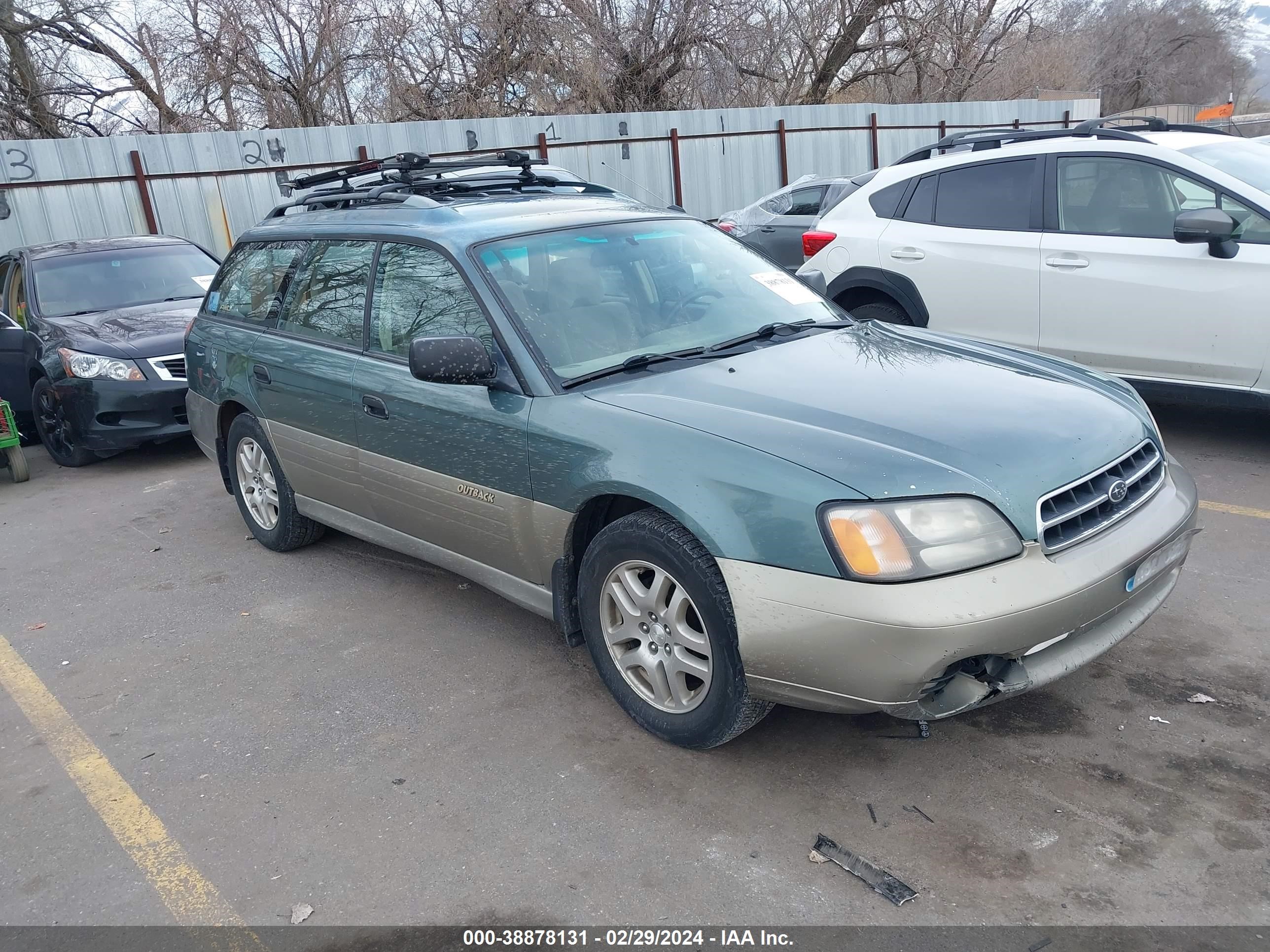 SUBARU OUTBACK 2000 4s3bh6651y7658016