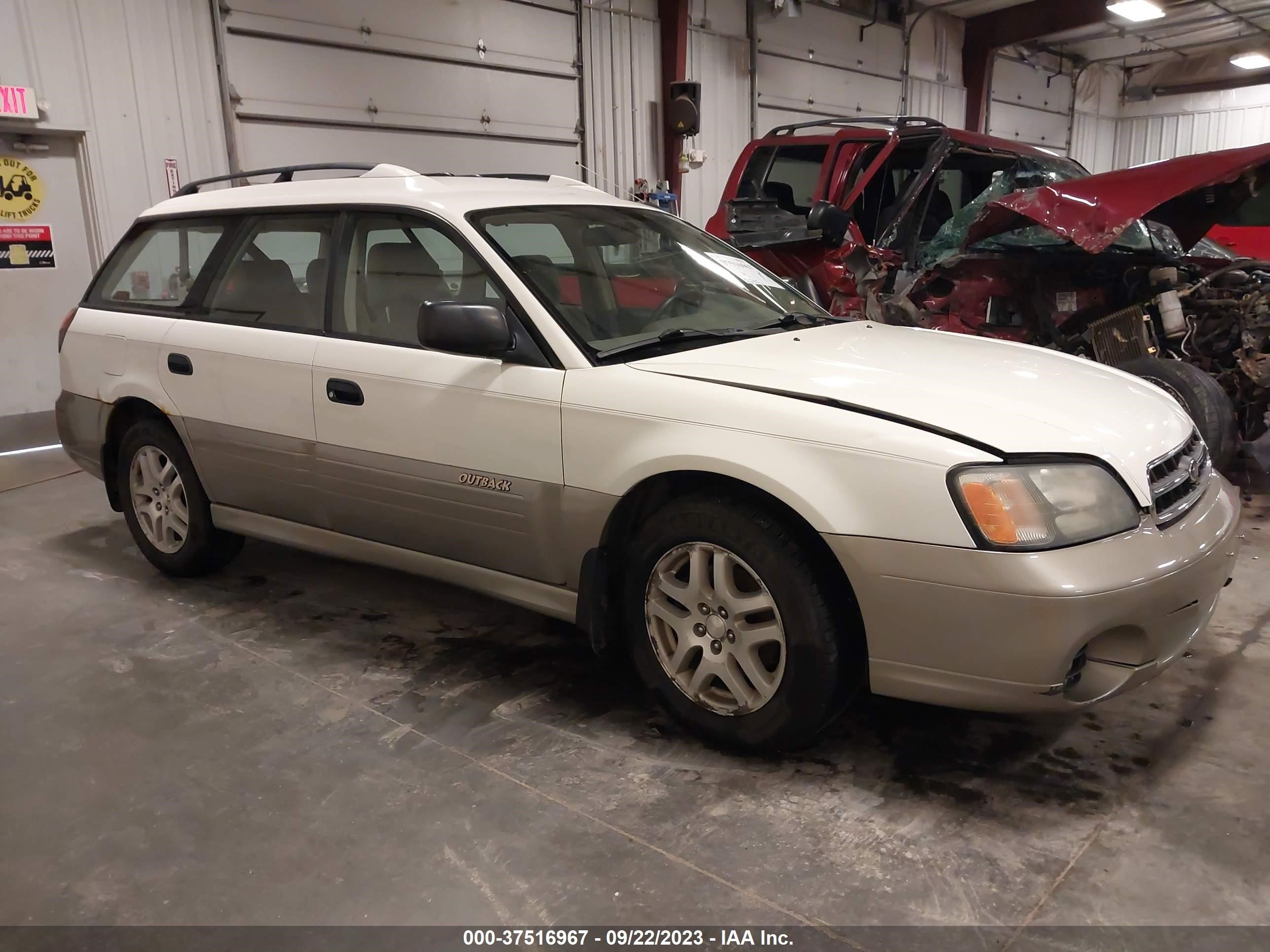 SUBARU LEGACY 2001 4s3bh665217645314