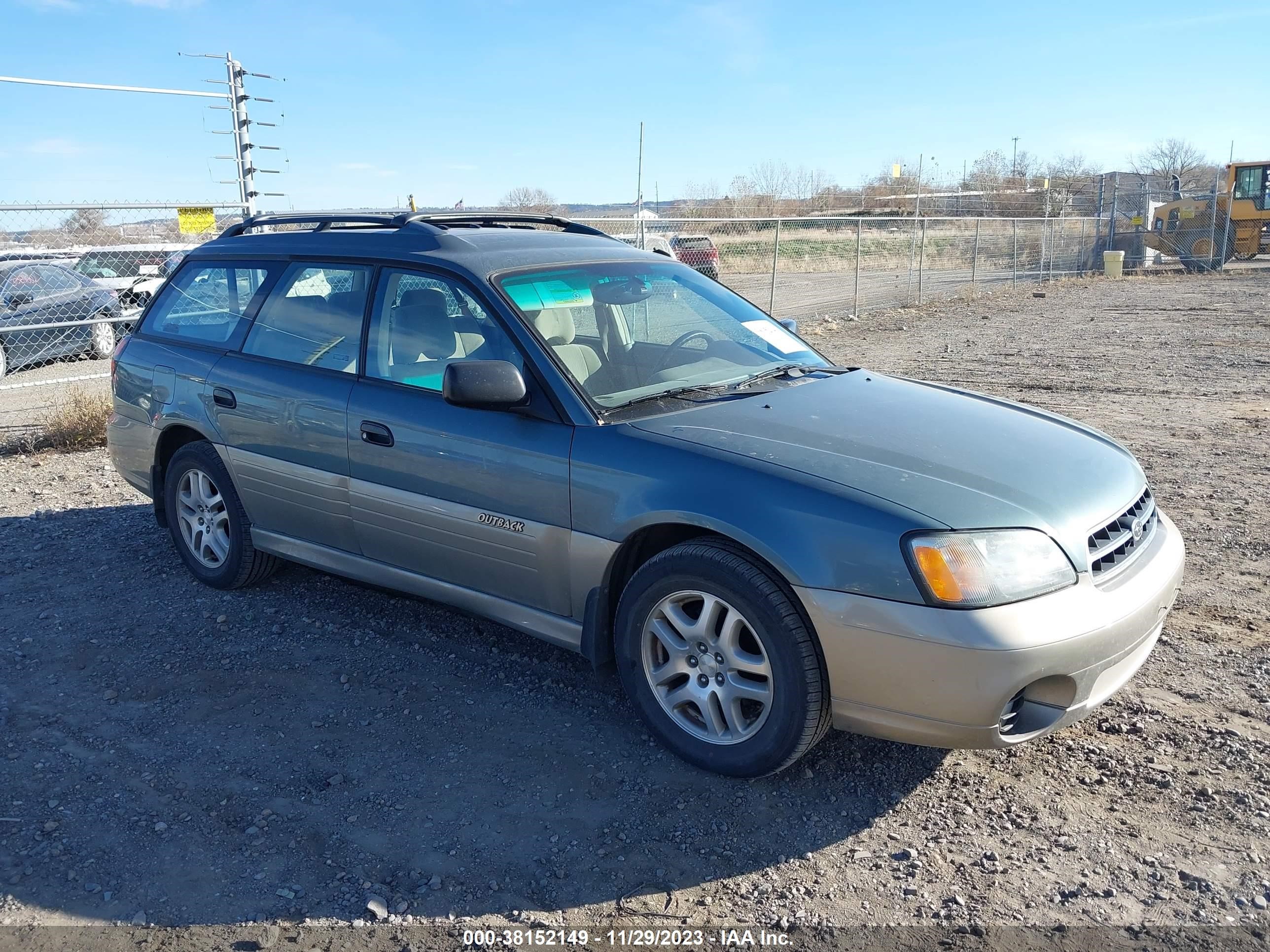 SUBARU LEGACY 2001 4s3bh665217663201