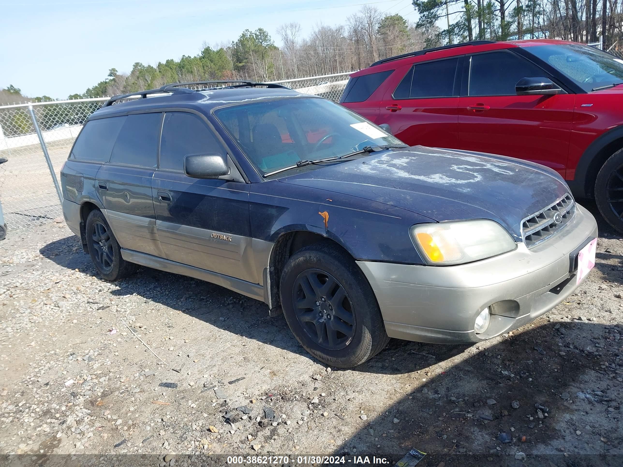 SUBARU LEGACY 2002 4s3bh665226663352