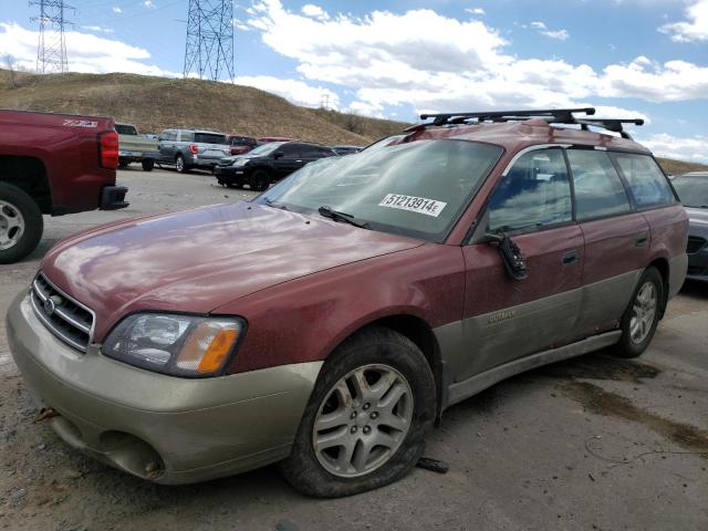 SUBARU LEGACY OUT 2002 4s3bh665227667007