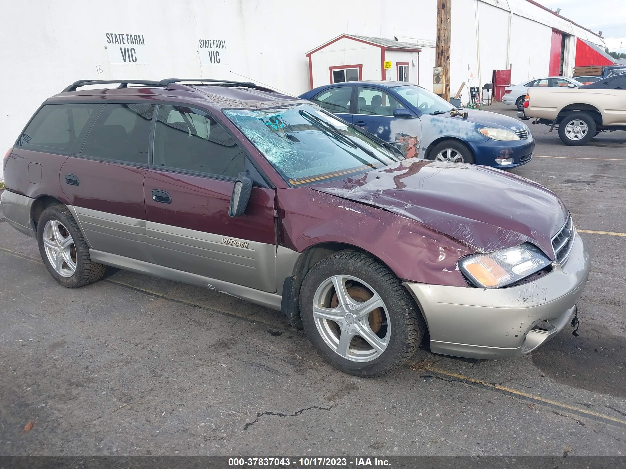 SUBARU OUTBACK 2000 4s3bh6652y7603798