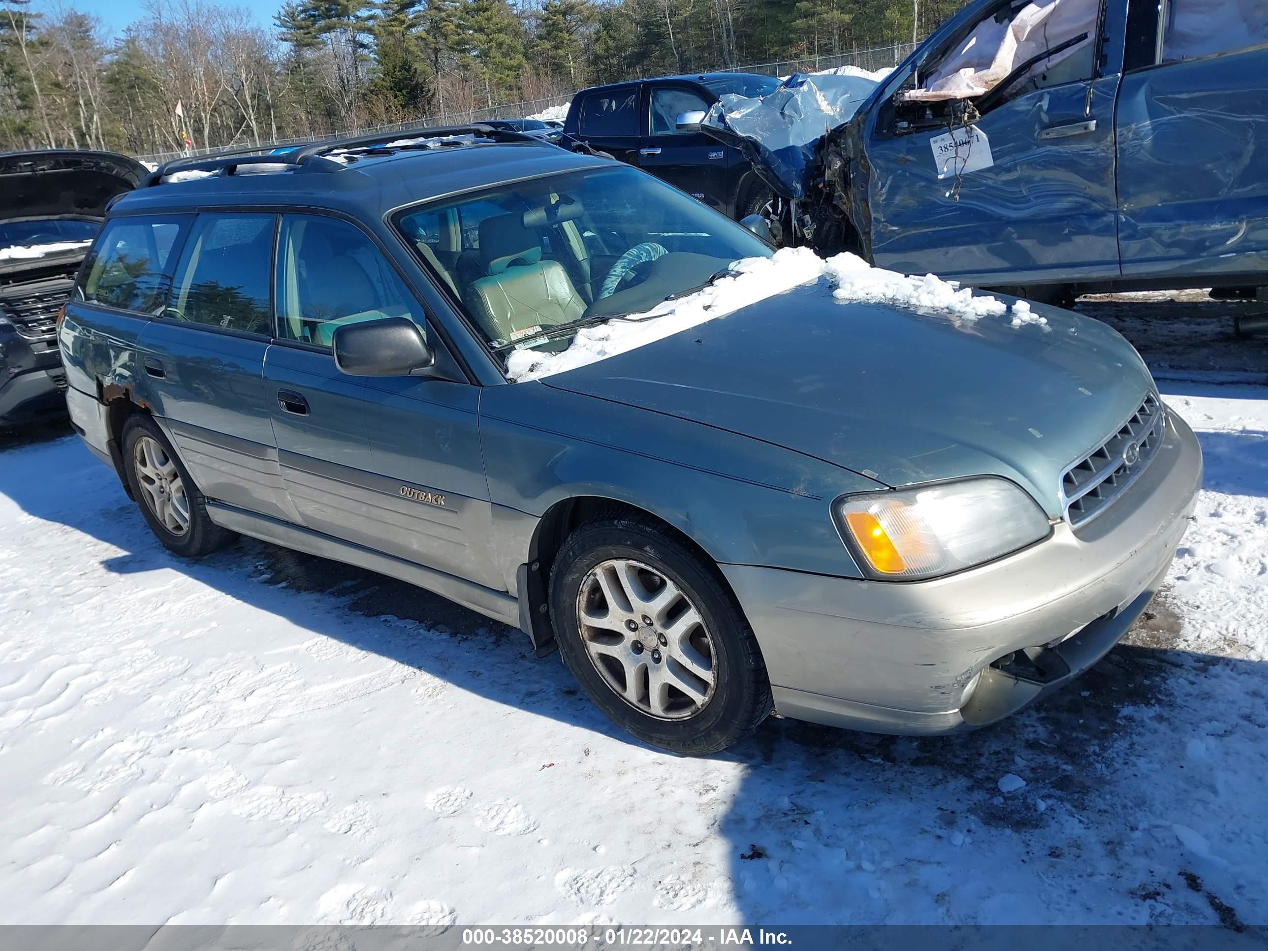 SUBARU LEGACY 2001 4s3bh665317624259