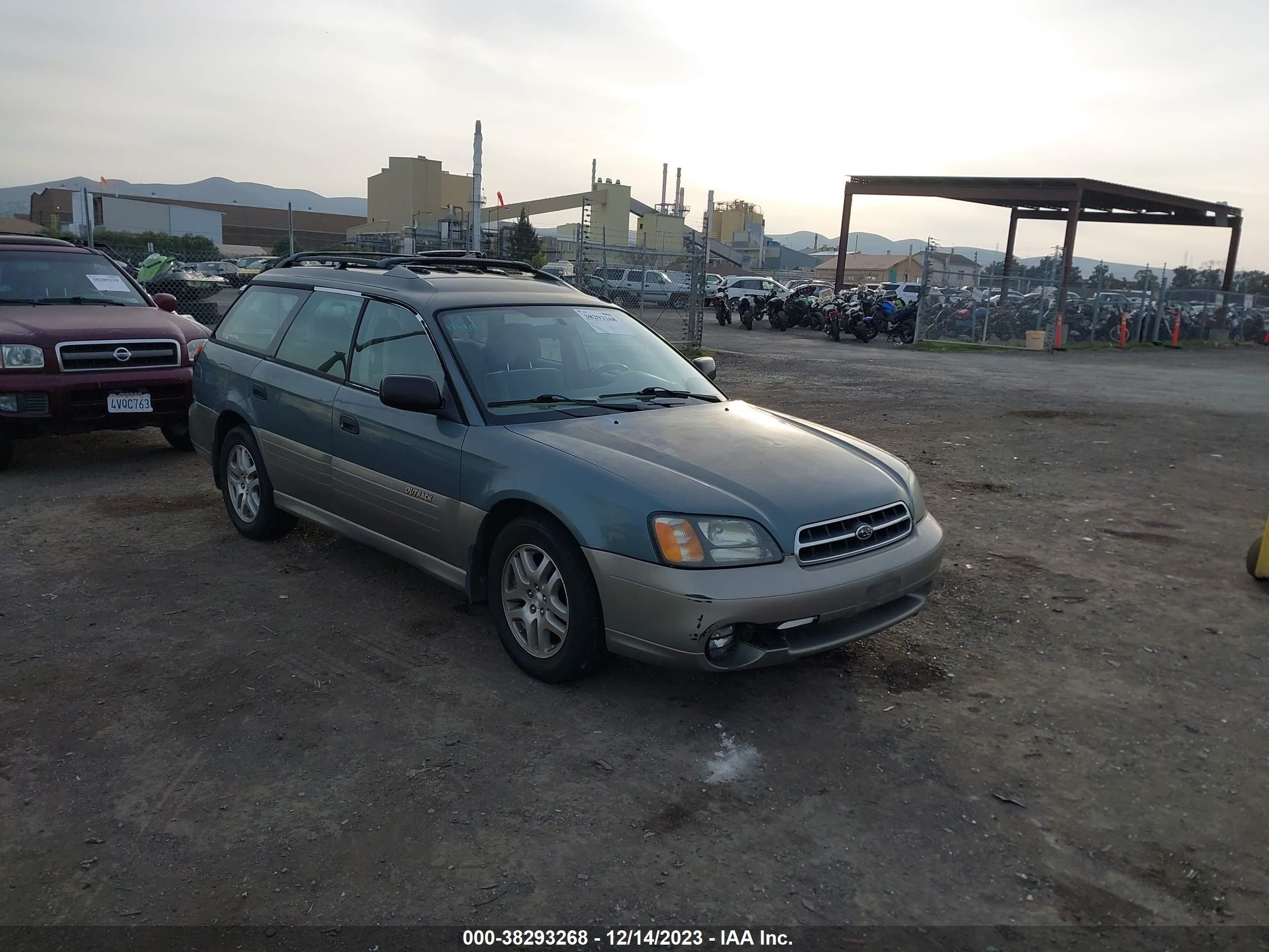 SUBARU LEGACY 2001 4s3bh665317661036