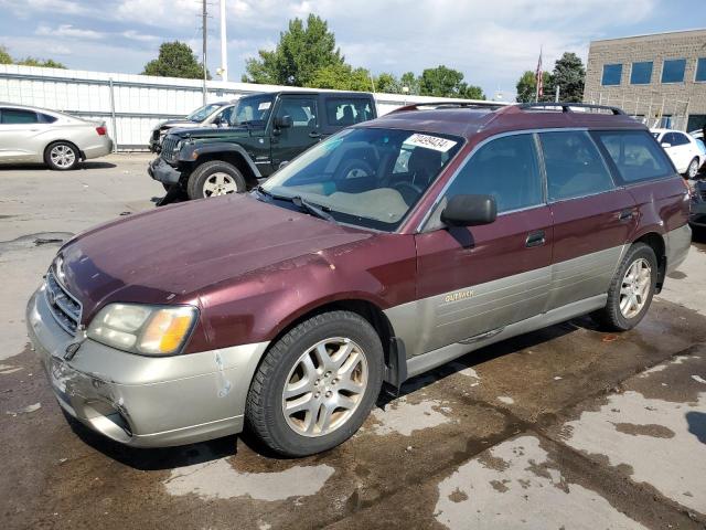 SUBARU LEGACY OUT 2001 4s3bh665417657058