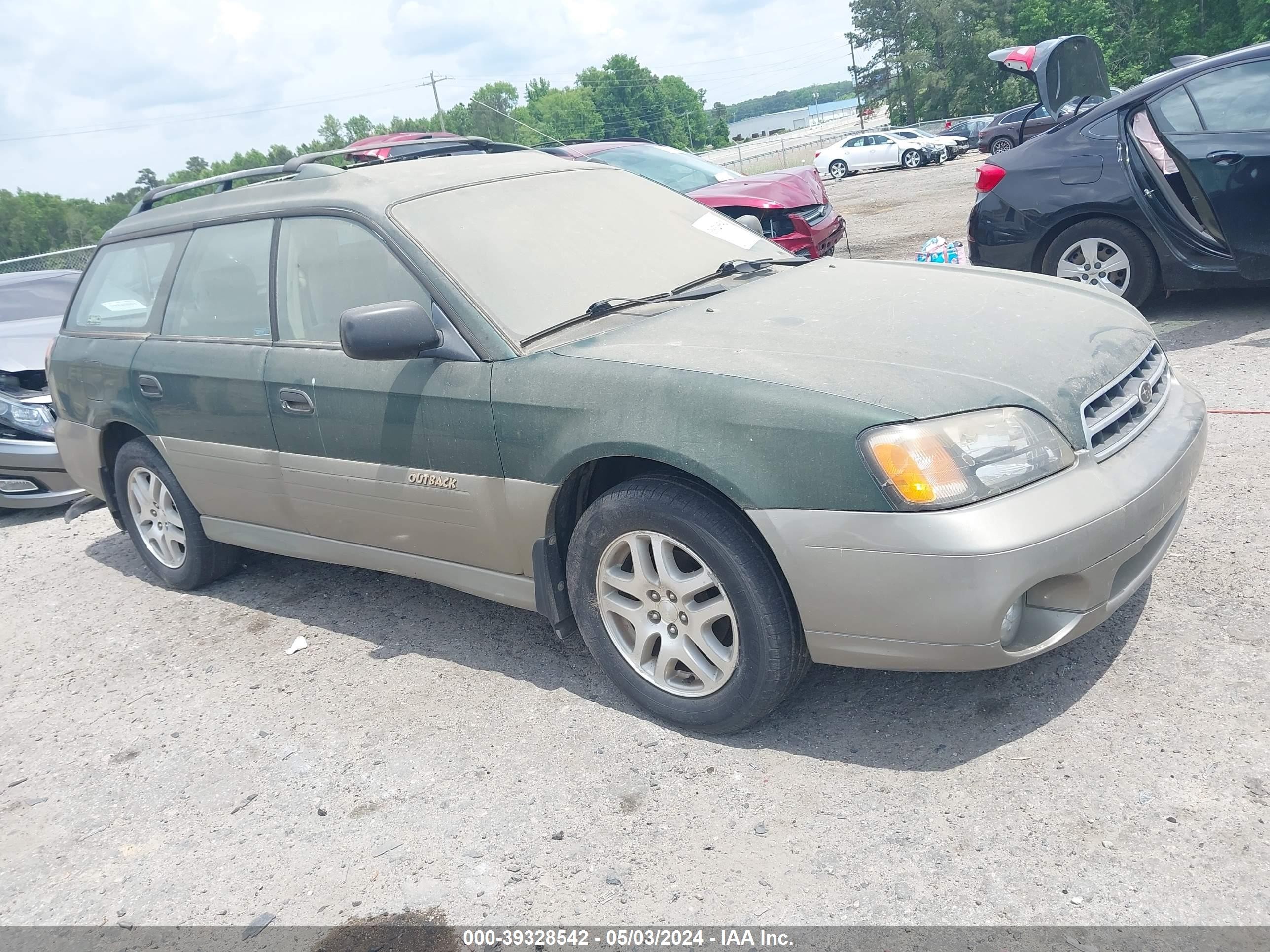 SUBARU OUTBACK 2000 4s3bh6654y7631862