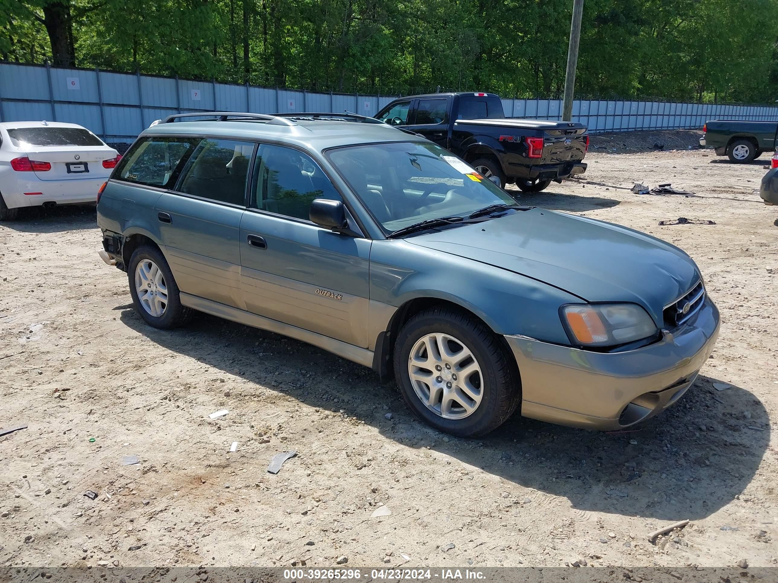 SUBARU OUTBACK 2001 4s3bh665617612090