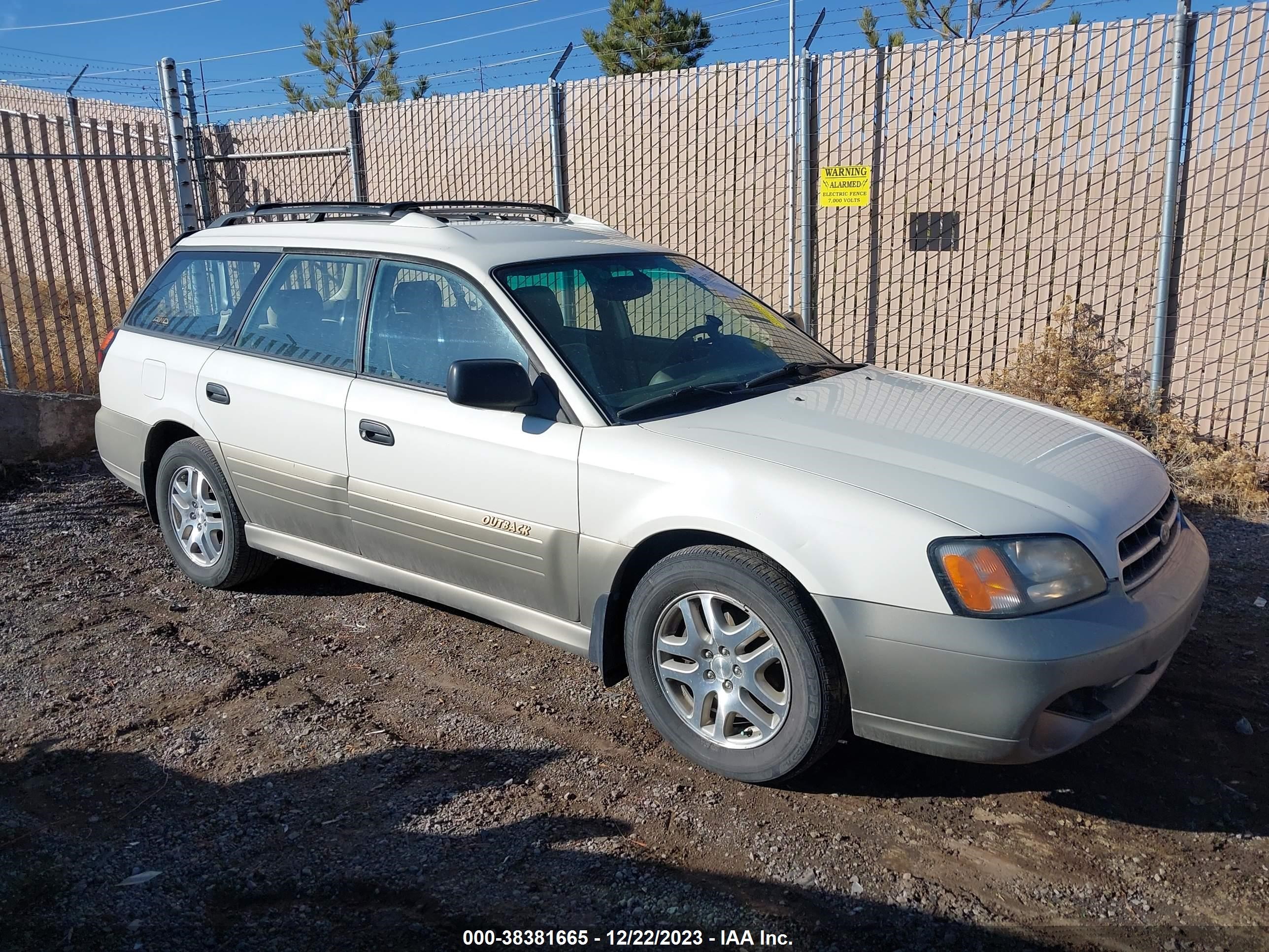 SUBARU LEGACY 2002 4s3bh665827635632