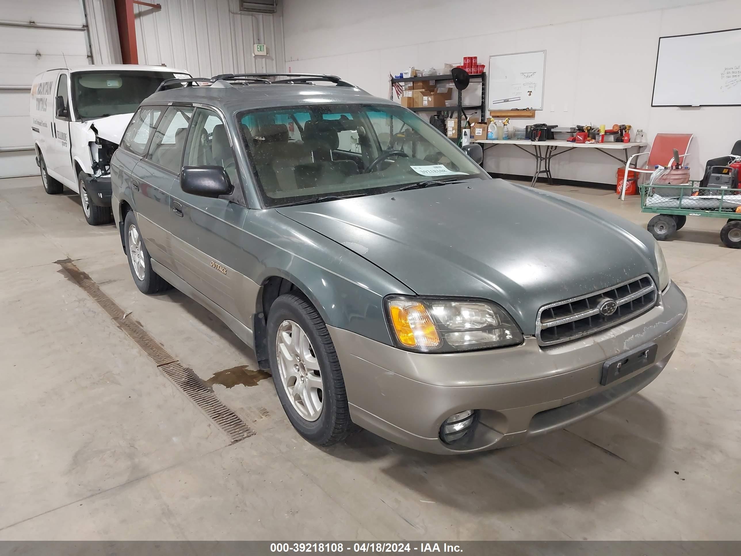 SUBARU OUTBACK 2002 4s3bh665827640992