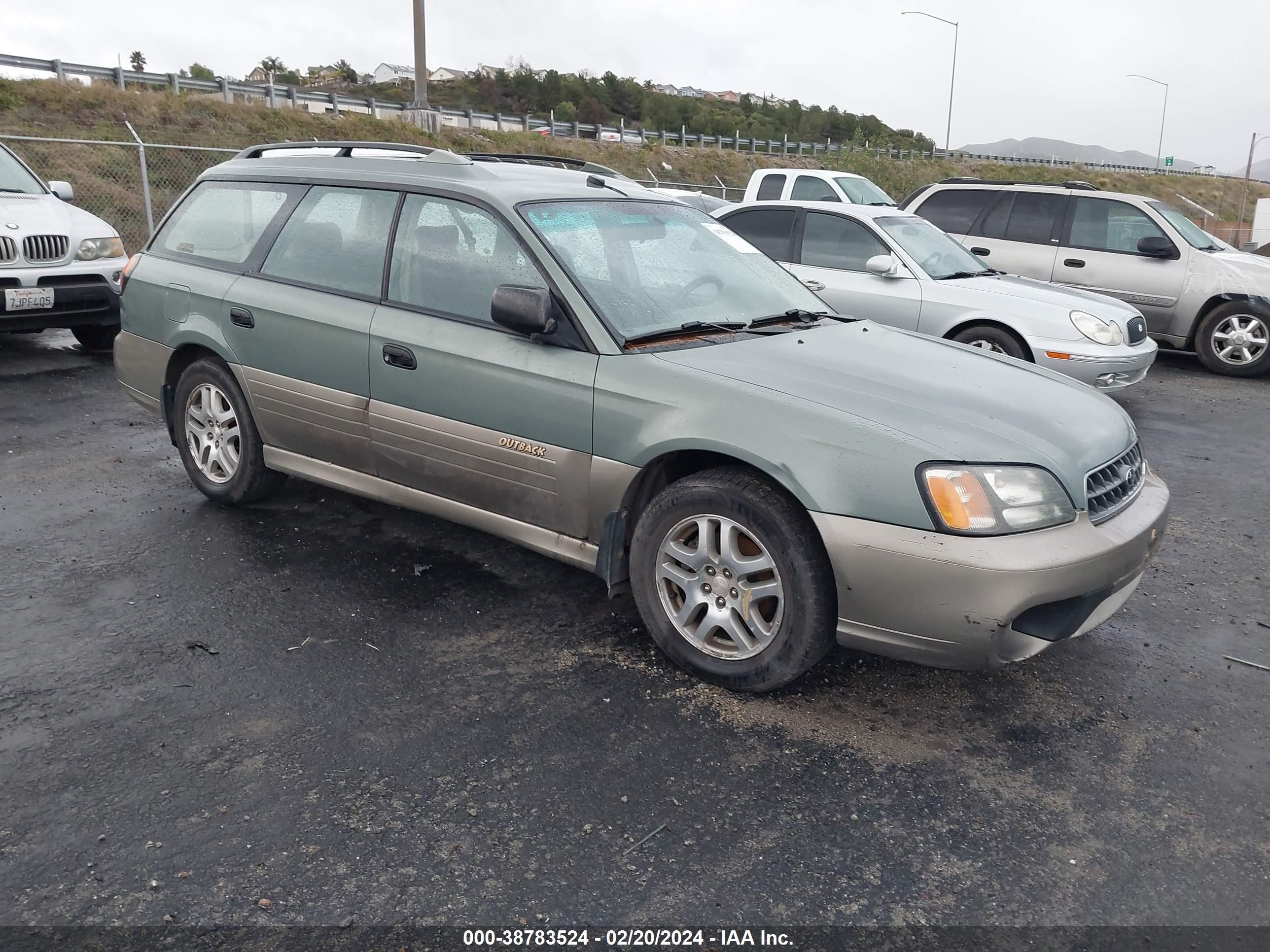 SUBARU OUTBACK 2003 4s3bh665836642782