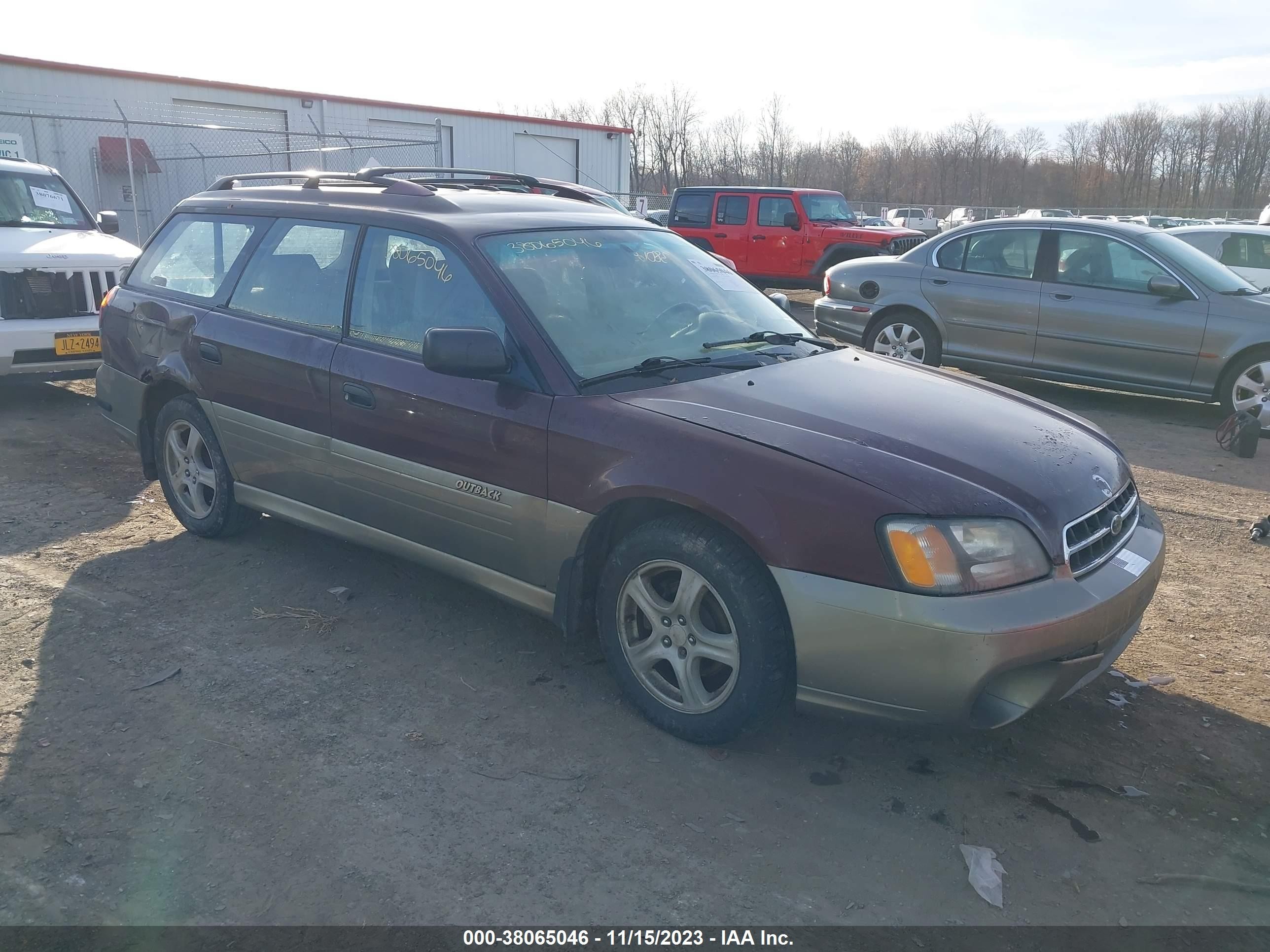 SUBARU OUTBACK 2000 4s3bh6658y7668462