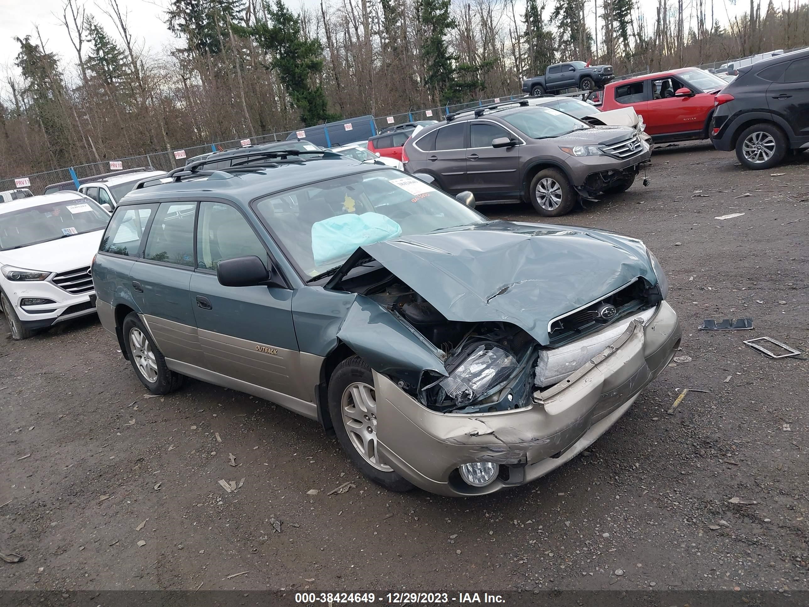 SUBARU LEGACY 2001 4s3bh665917663194