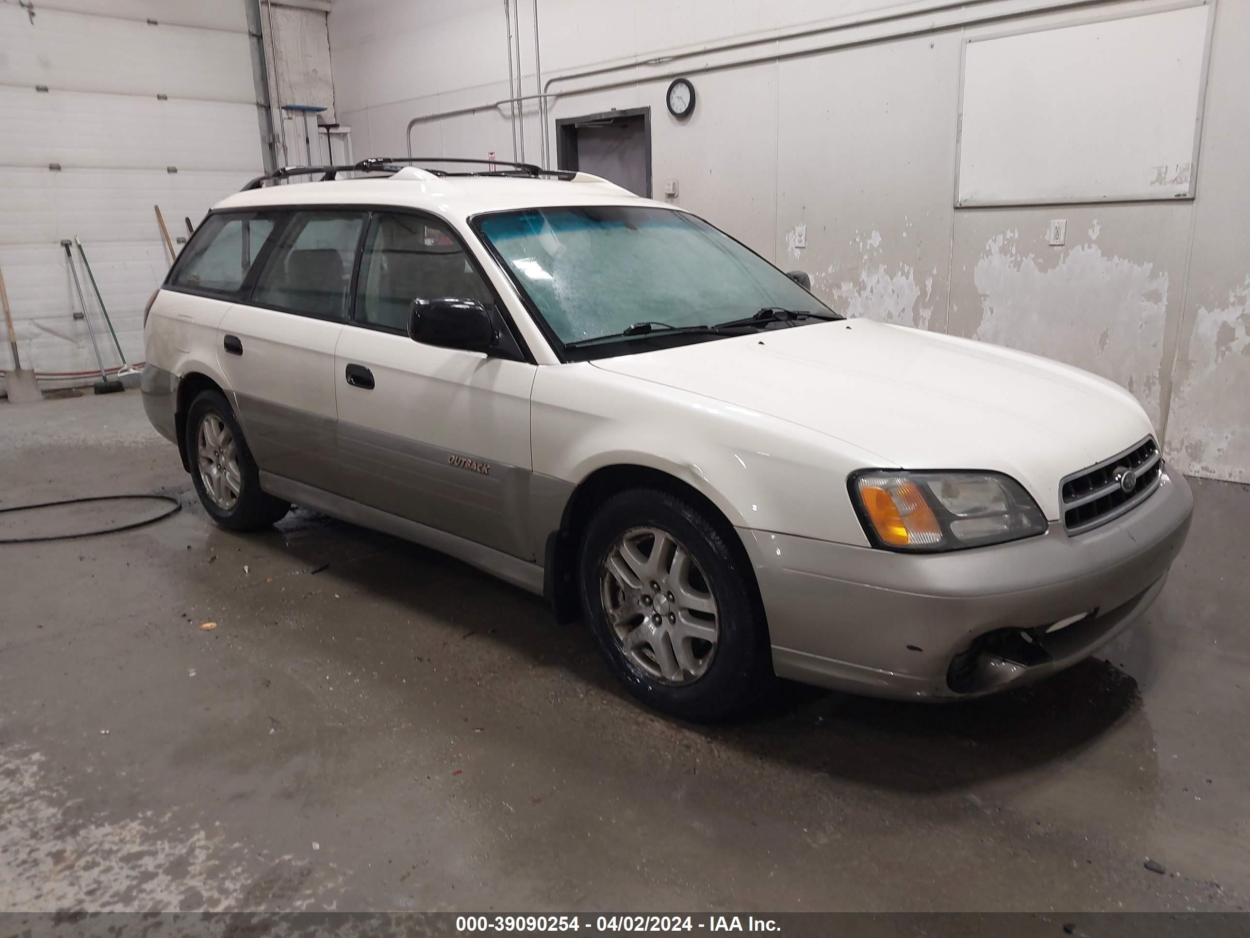 SUBARU OUTBACK 2002 4s3bh665927621285