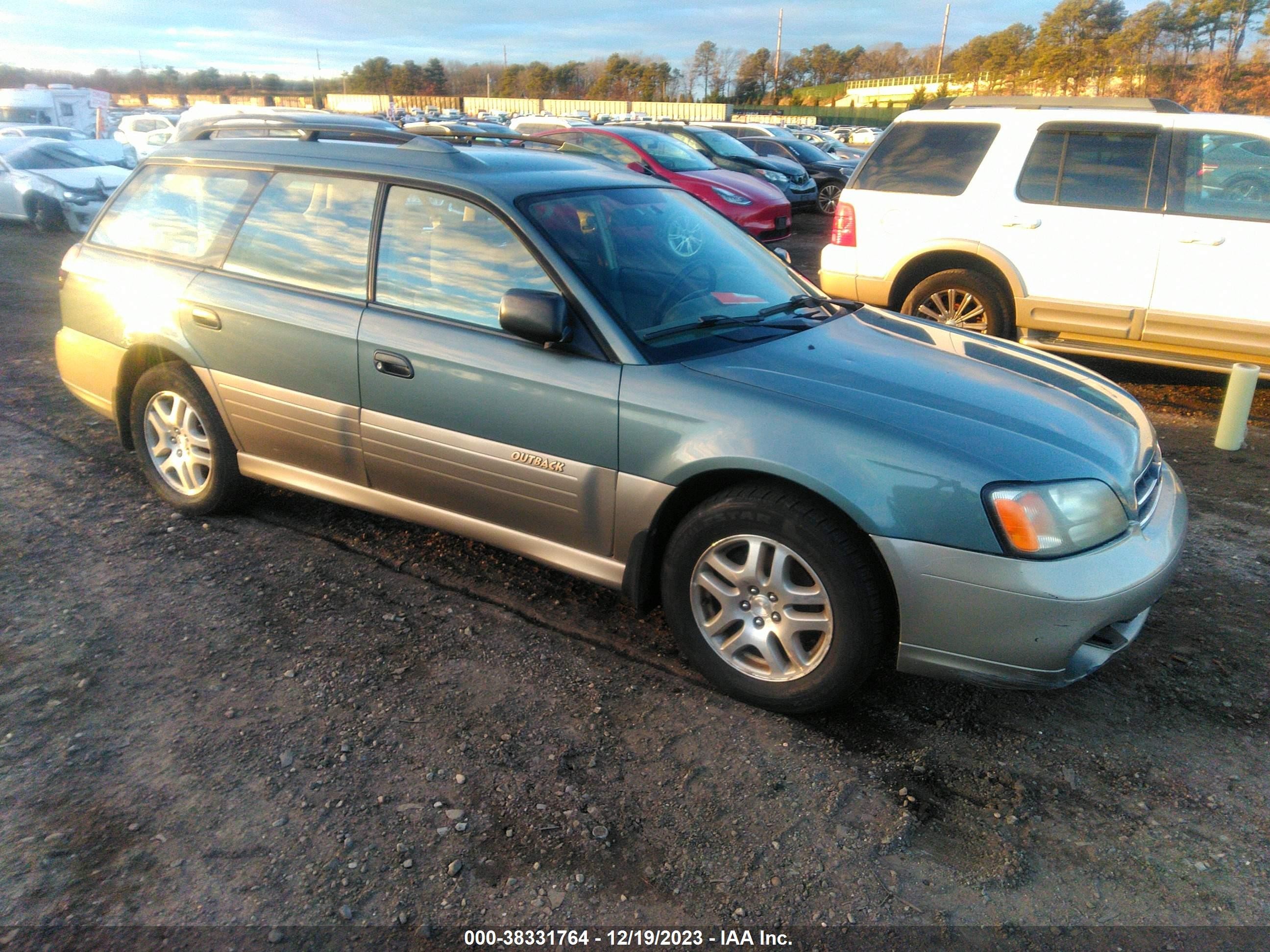 SUBARU LEGACY 2001 4s3bh665x16654395