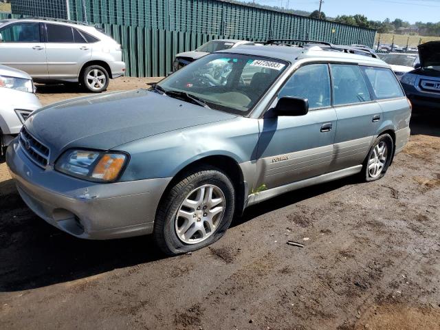 SUBARU LEGACY 2001 4s3bh665x16663890